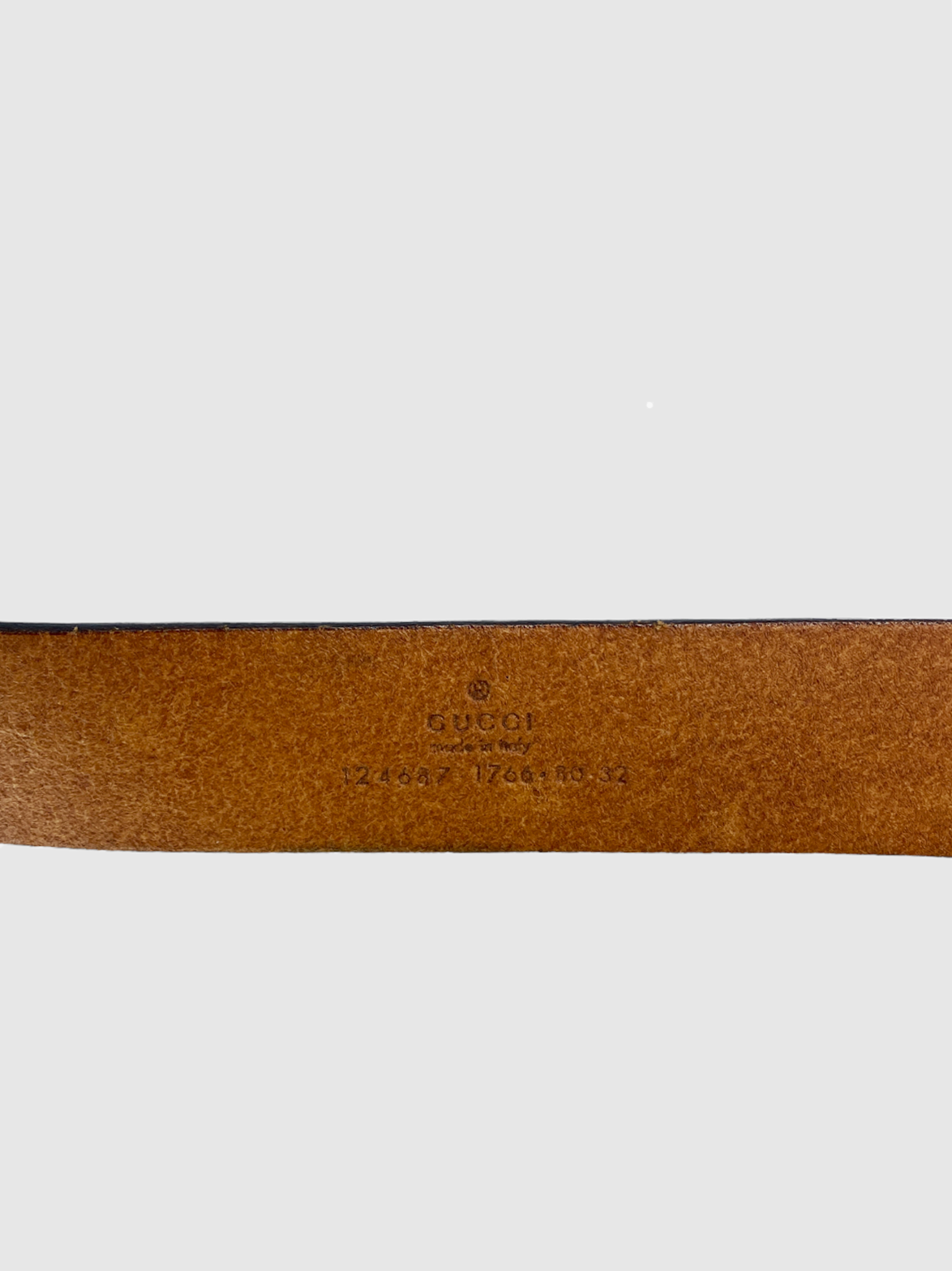 Wooden Buckle Leather Belt