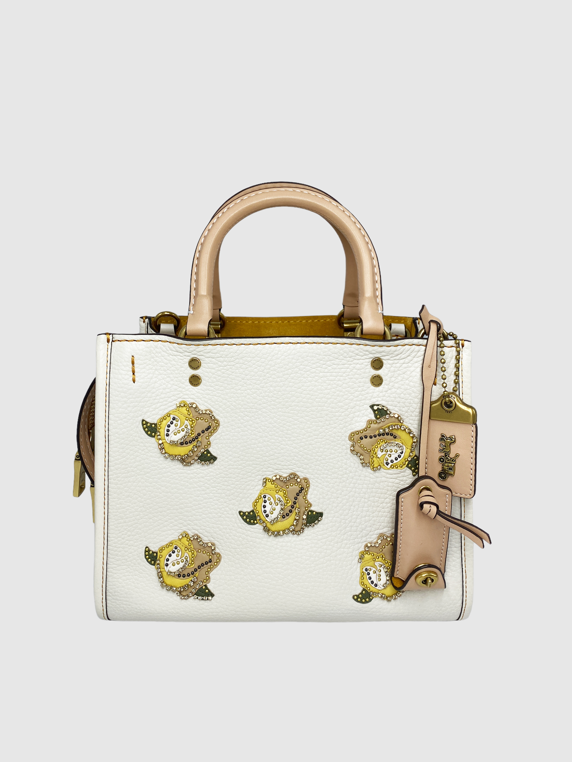 Coach Rouge Rose Beige Bag