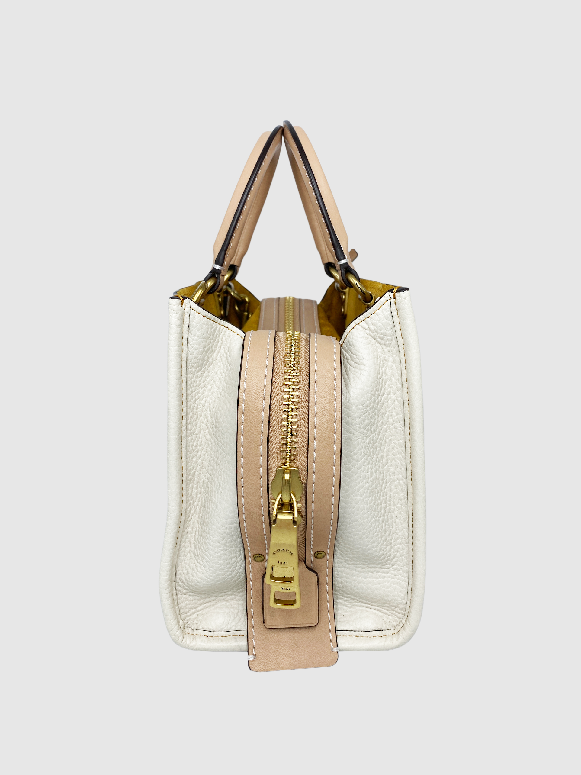 Coach Rouge Rose Beige Bag