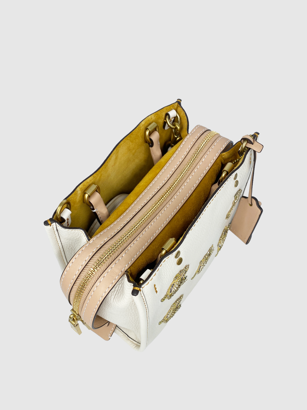 Coach Rouge Rose Beige Bag