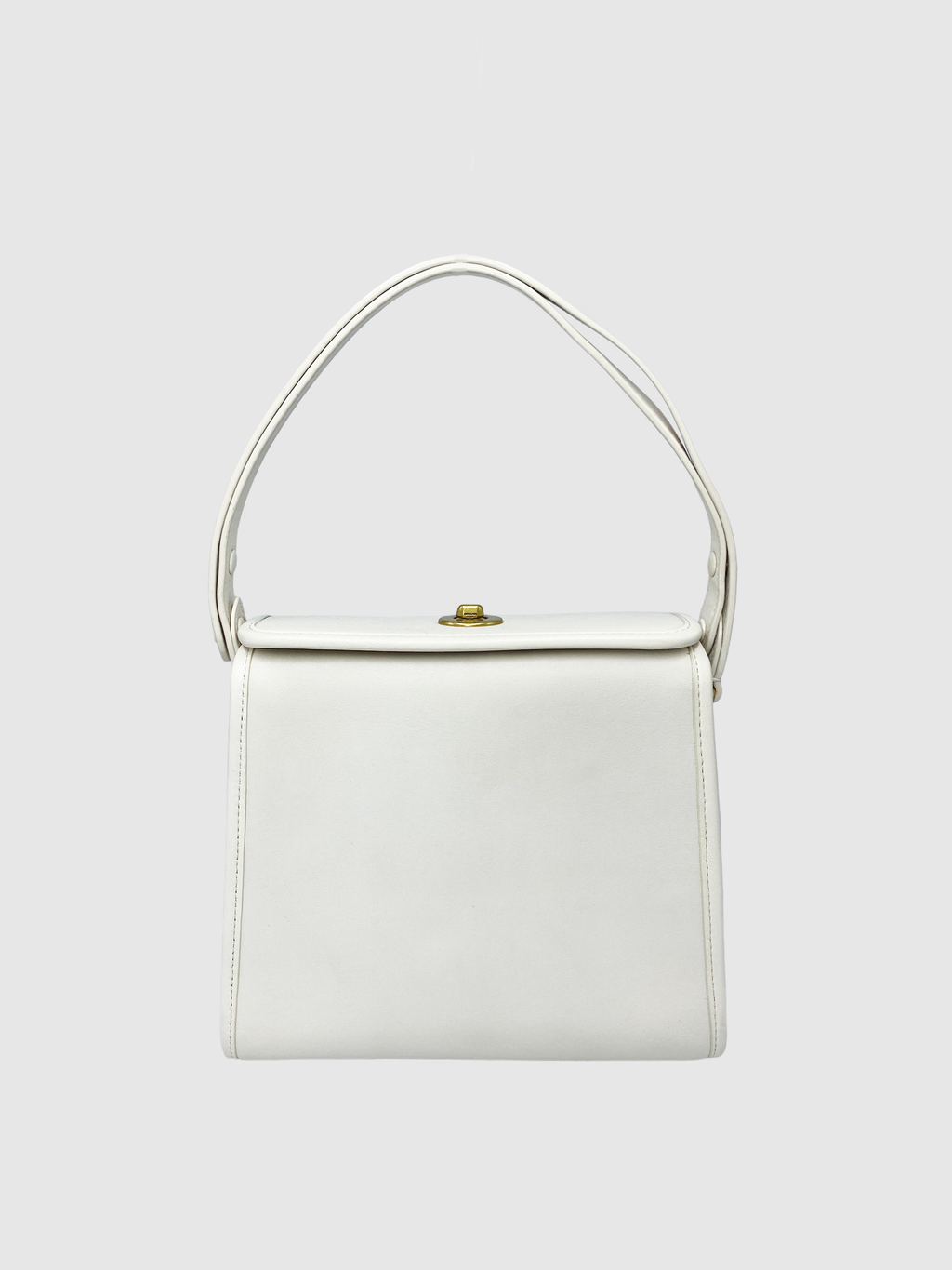 Coach Cream with Rose Print Bag