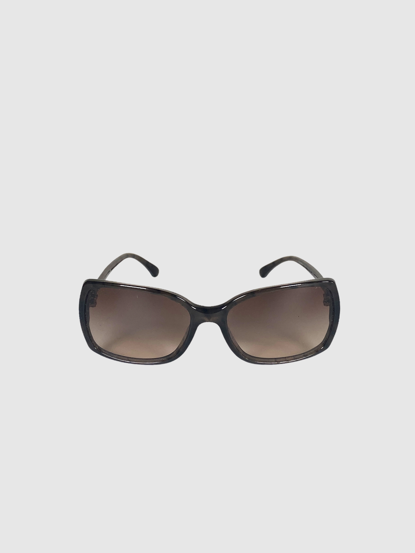 Chanel Brown CC Sunglasses