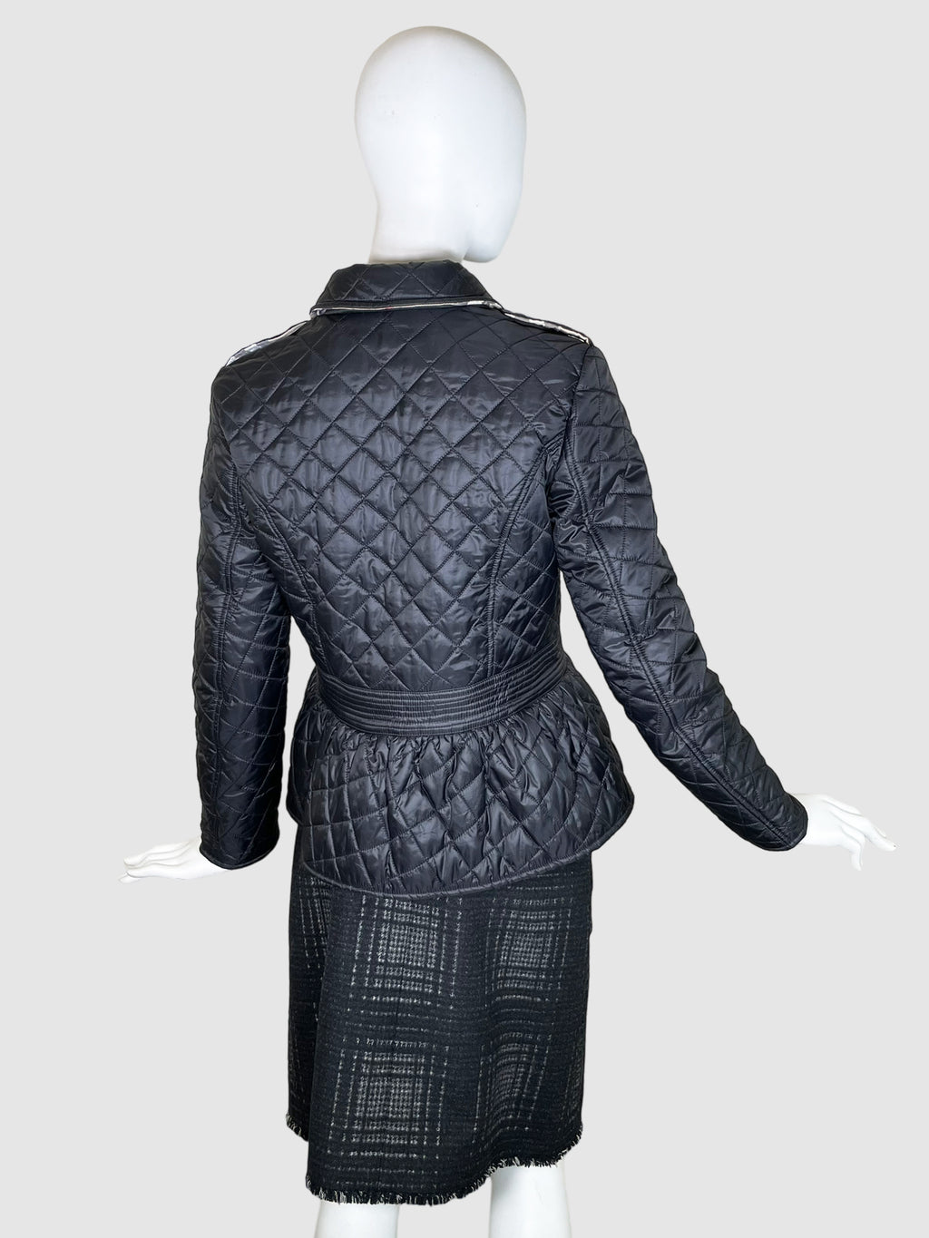 Quilted Jacket with Elastic Waist - Size 2