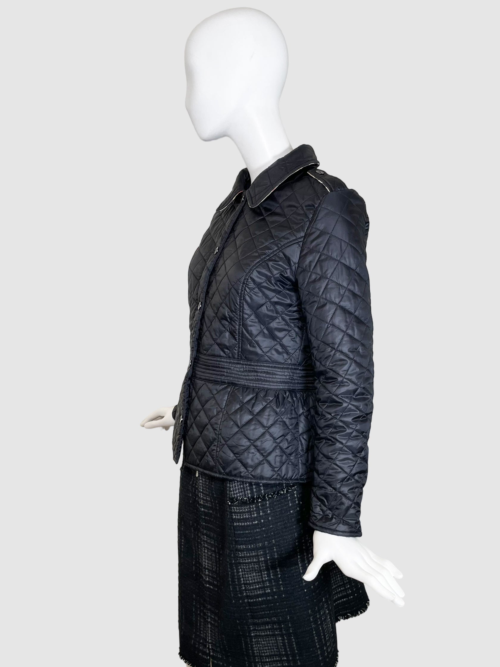 Quilted Jacket with Elastic Waist - Size 2