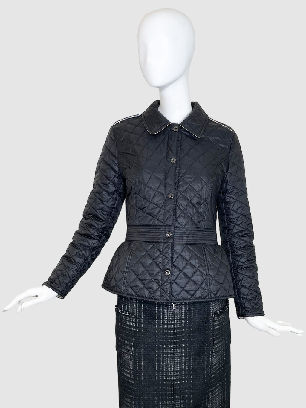Quilted Jacket with Elastic Waist - Size 2