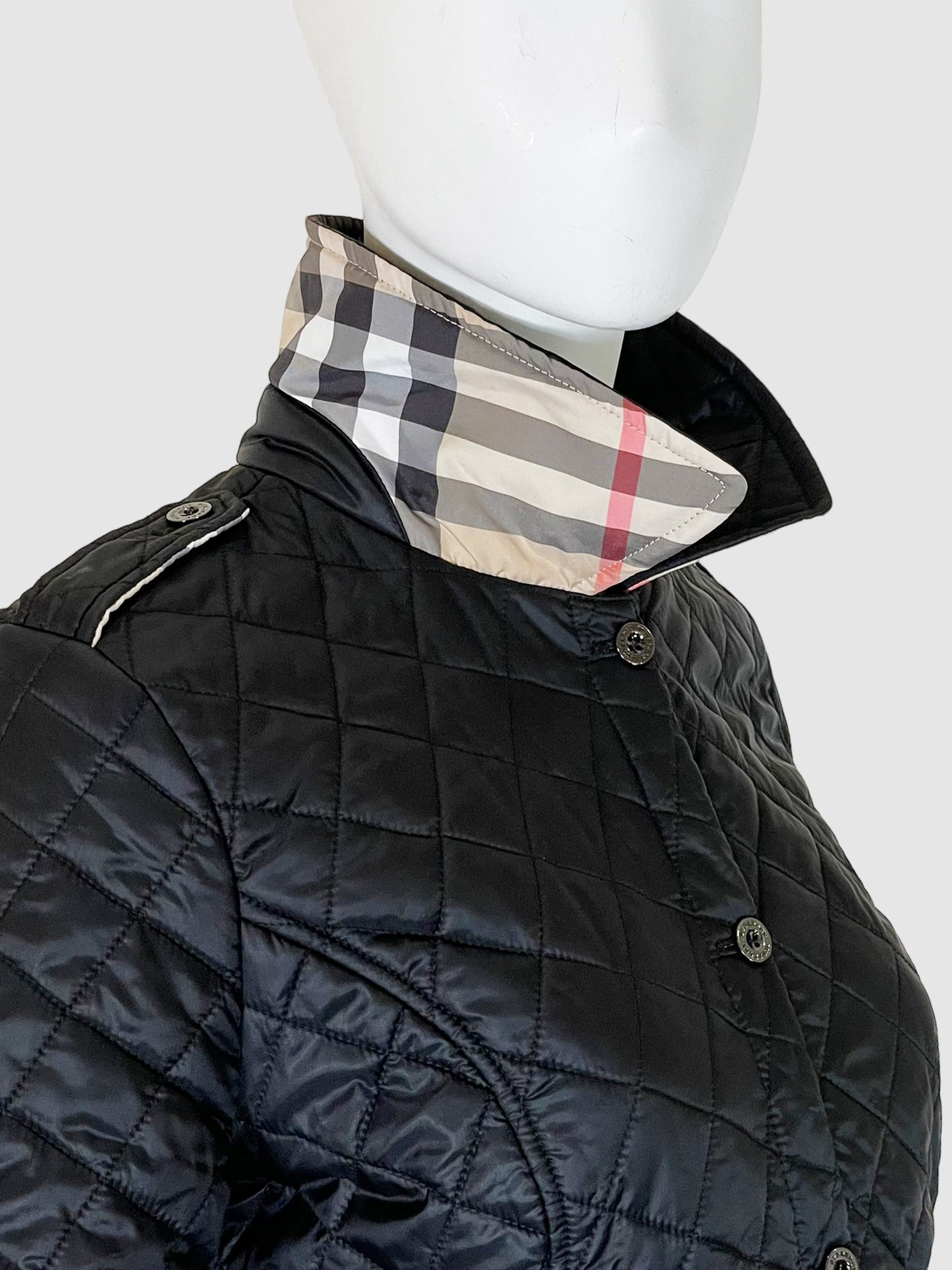 Burberry Quilted Jacket - Size 2
