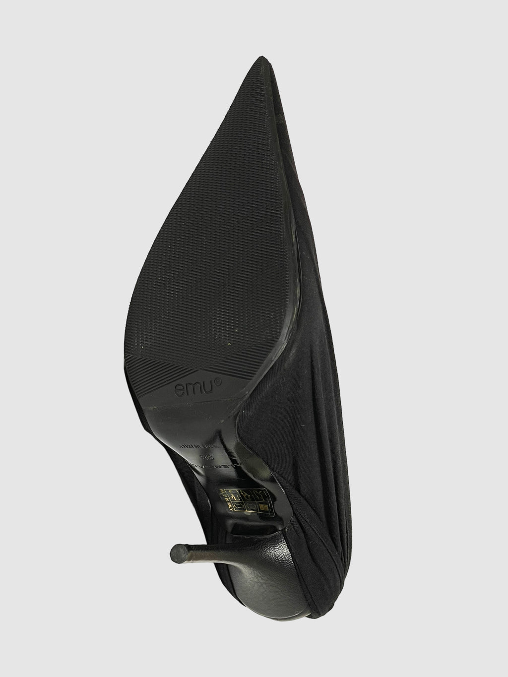 Logo Print Pointed Toe Pumps - Size 38