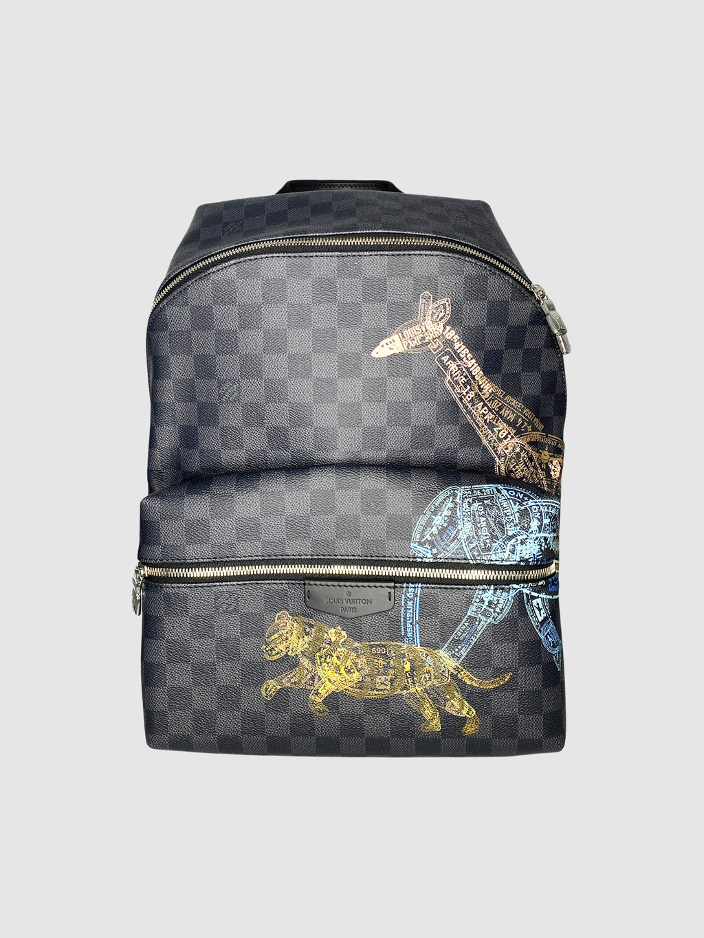 Damier Graphite Discovery Backpack