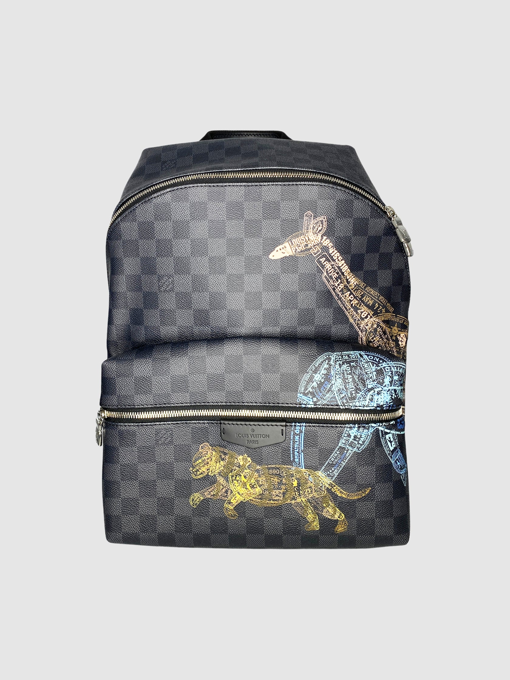 Damier Graphite Discovery Backpack
