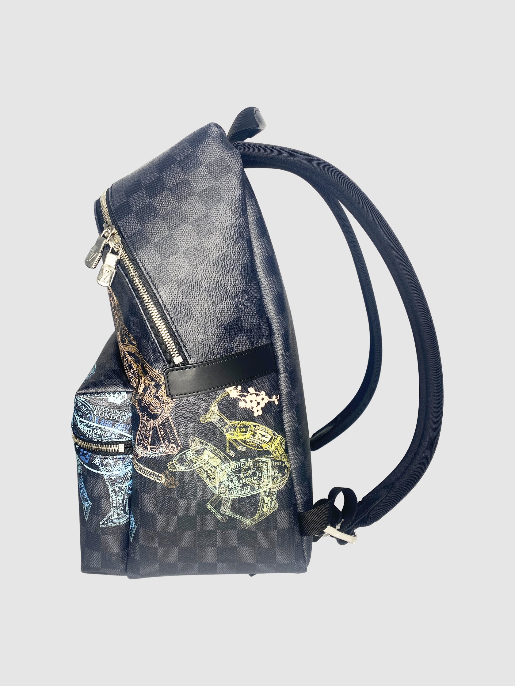 Damier Graphite Discovery Backpack