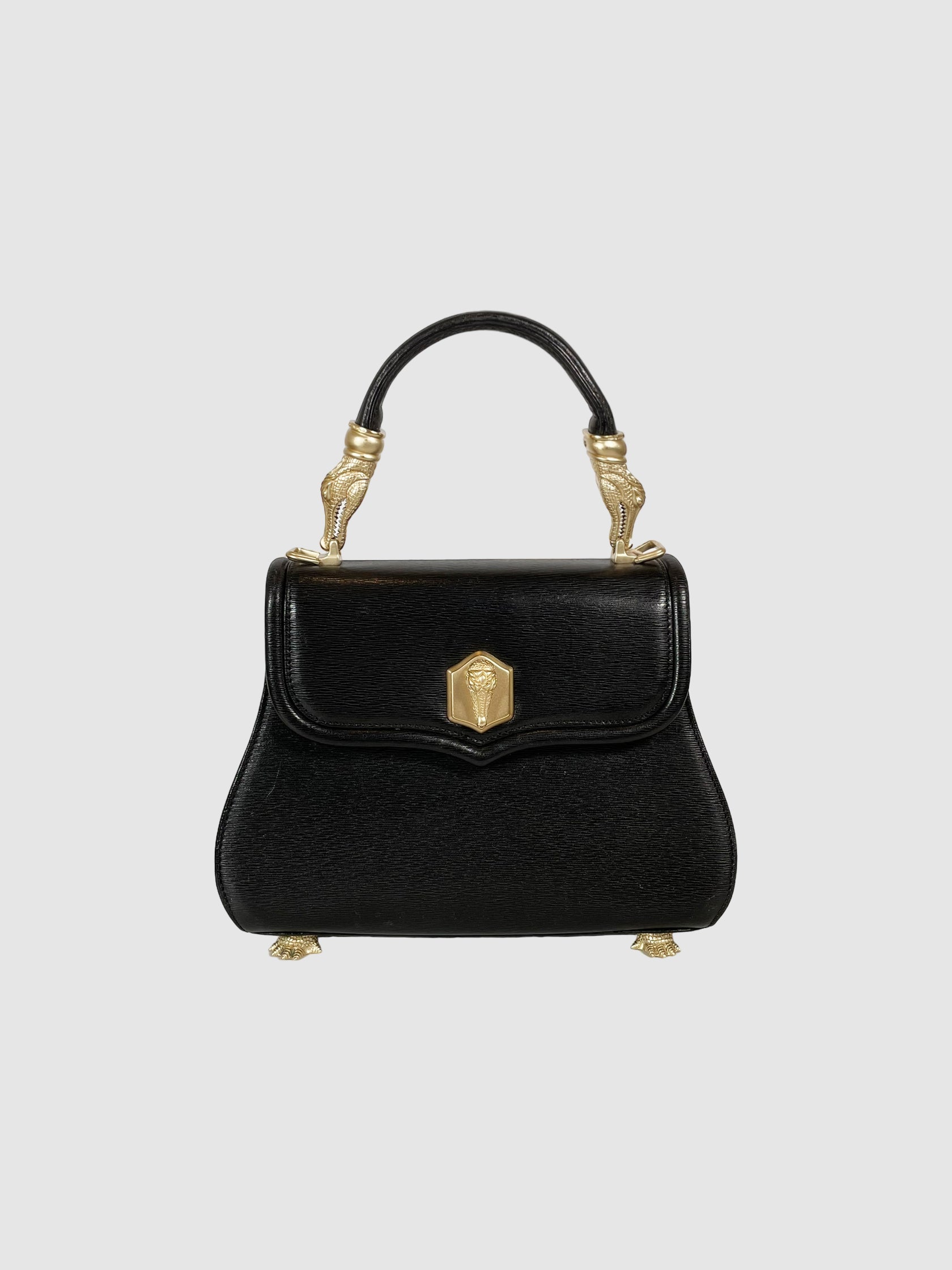 Mini Snake Head Leather Bag