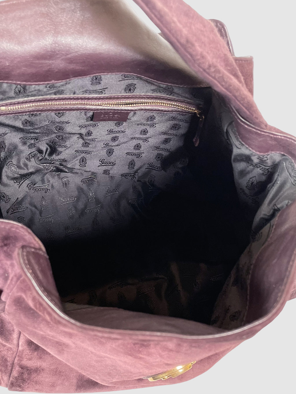 Hysteria Suede Handle Bag