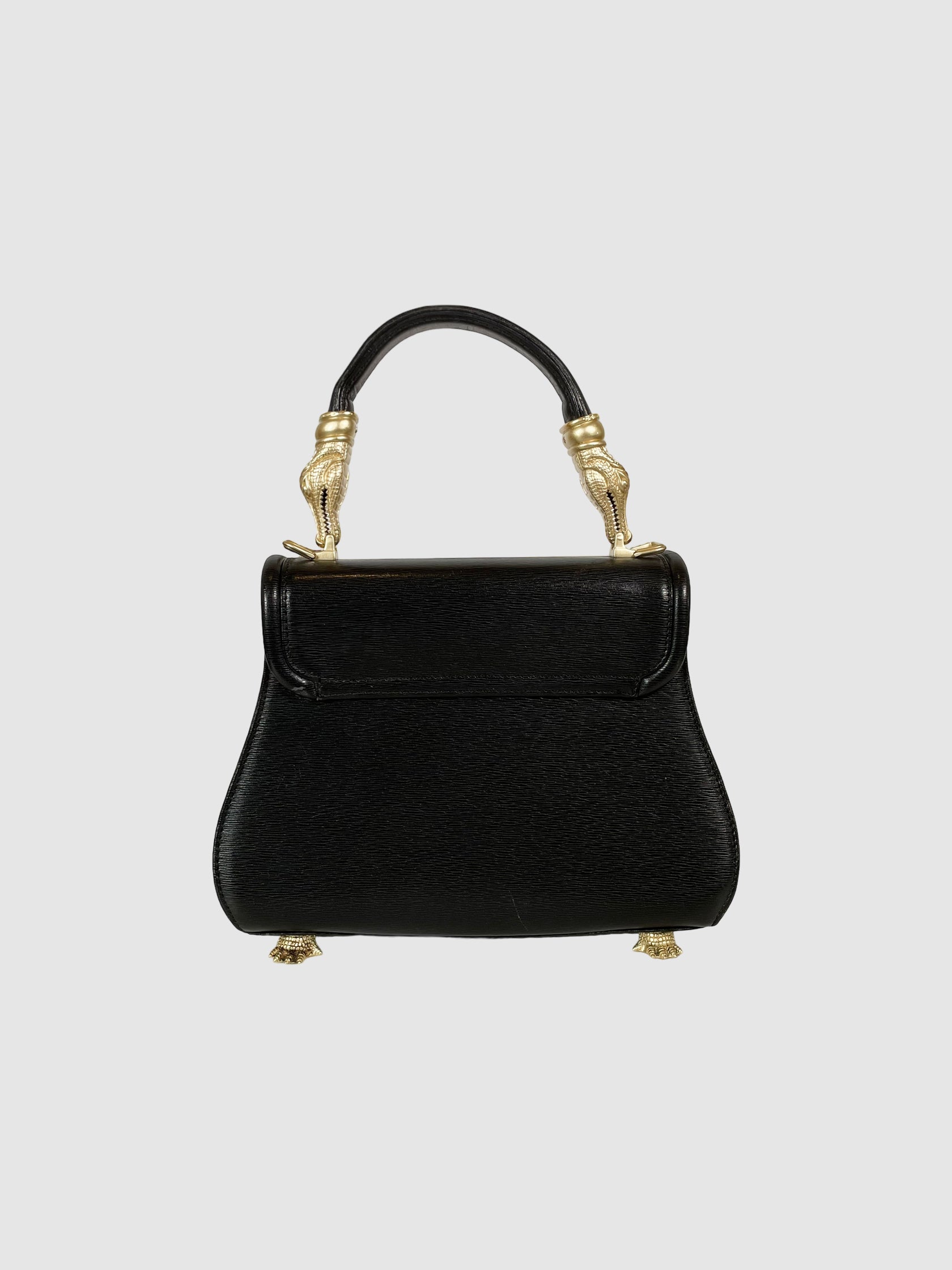 Mini Snake Head Leather Bag