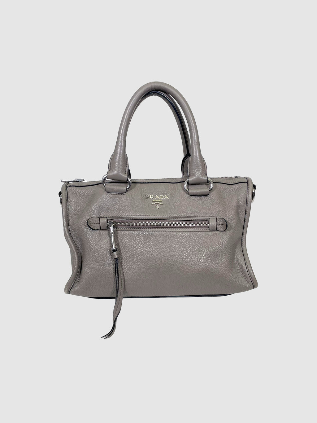 Prada Vitello Phenix Bauletto Argilla