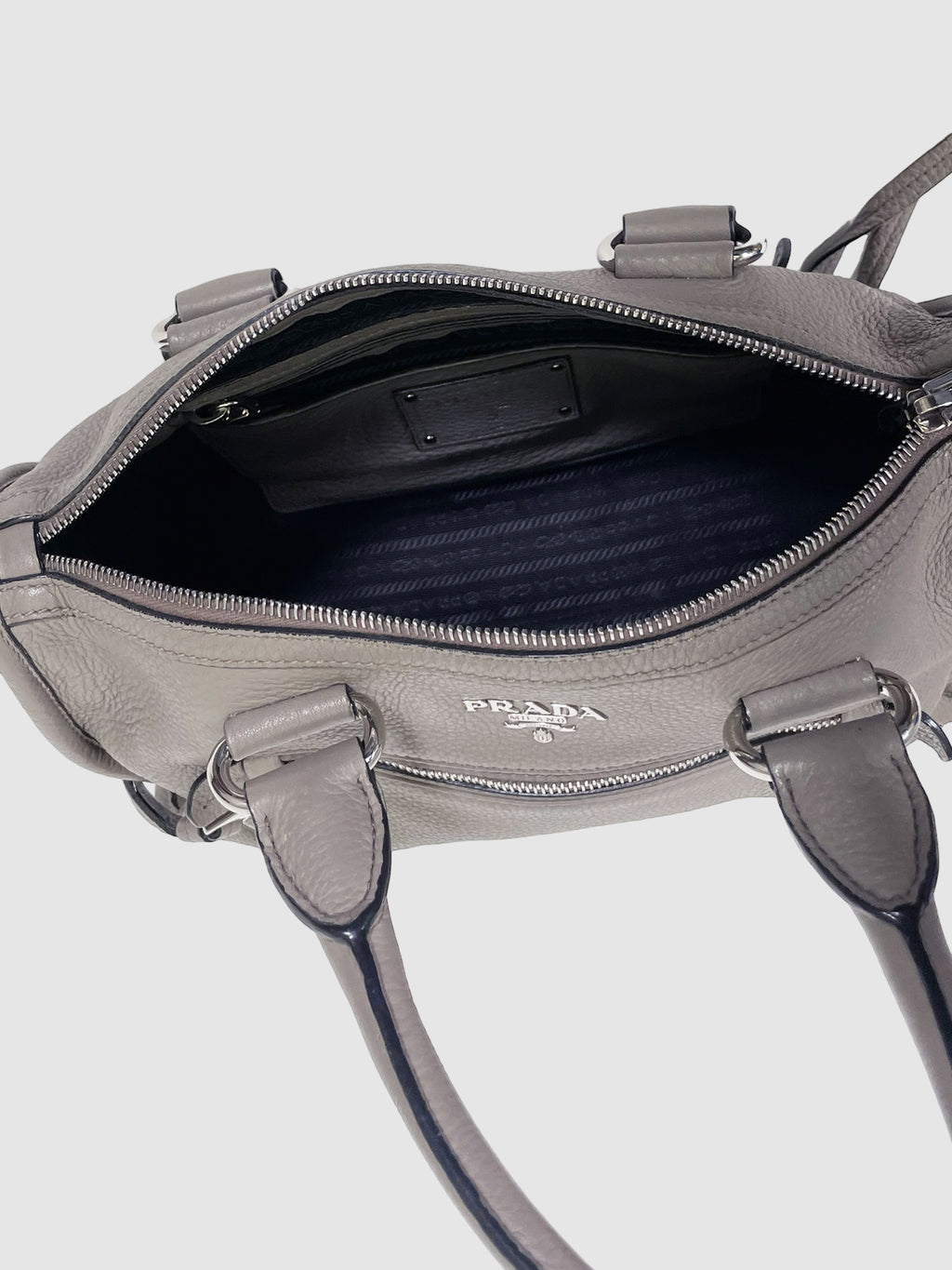 Prada Vitello Phenix Bauletto Argilla