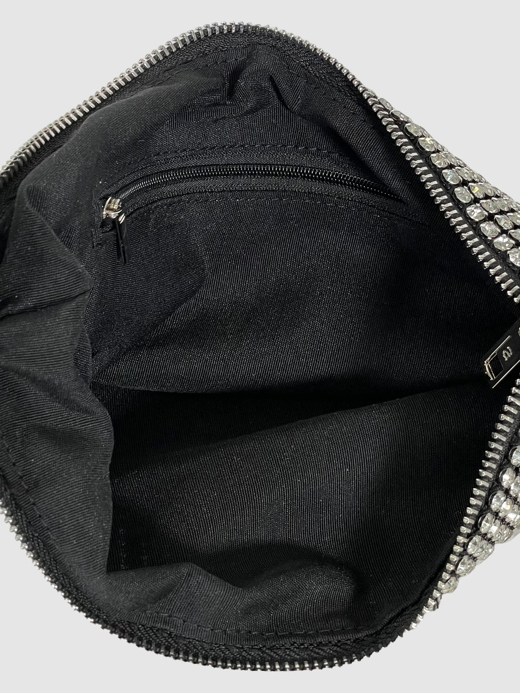 Rhinestone Shoulder Bag with Loop