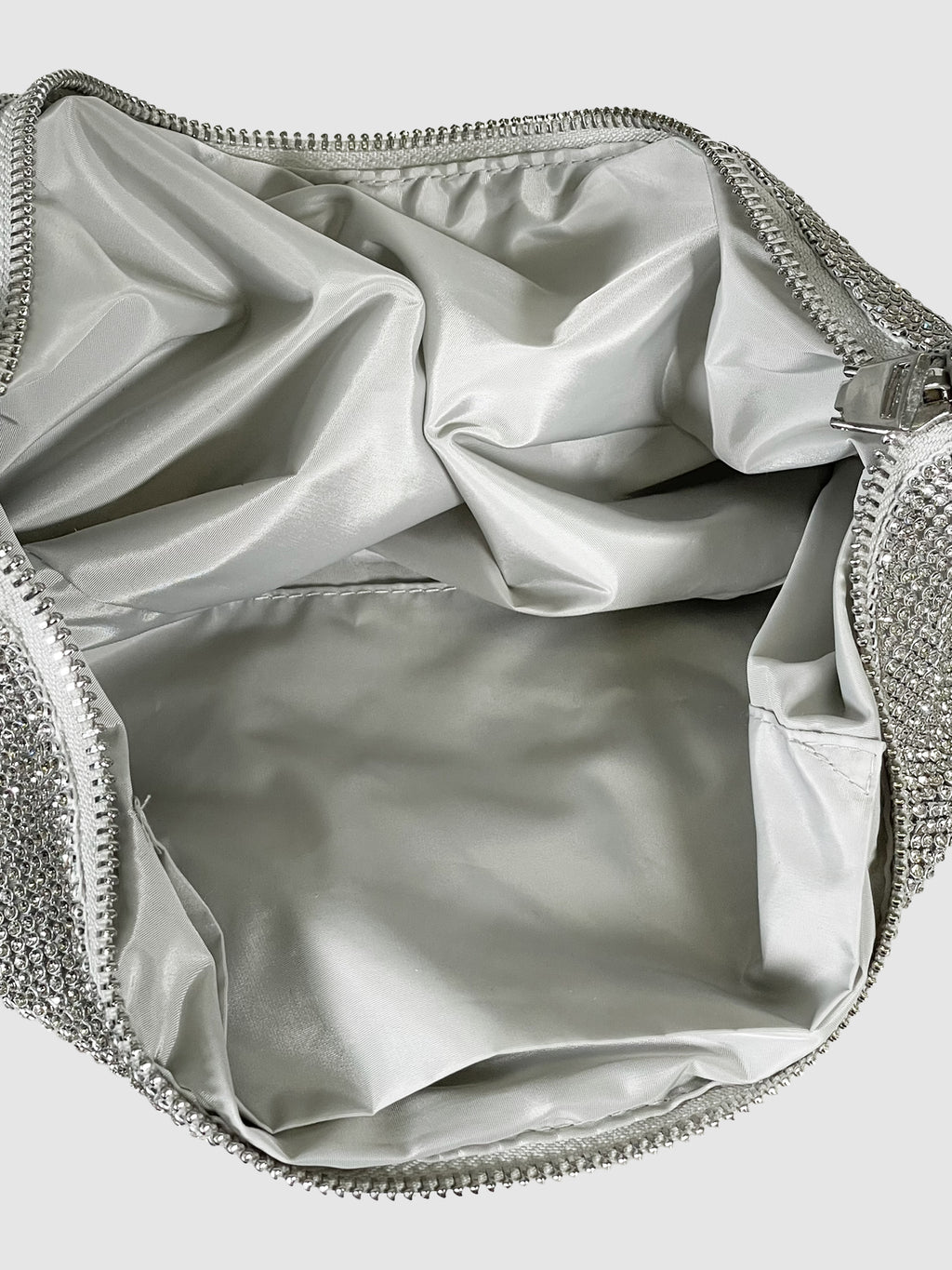 Rhinestone Rectangle Shoulder Bag