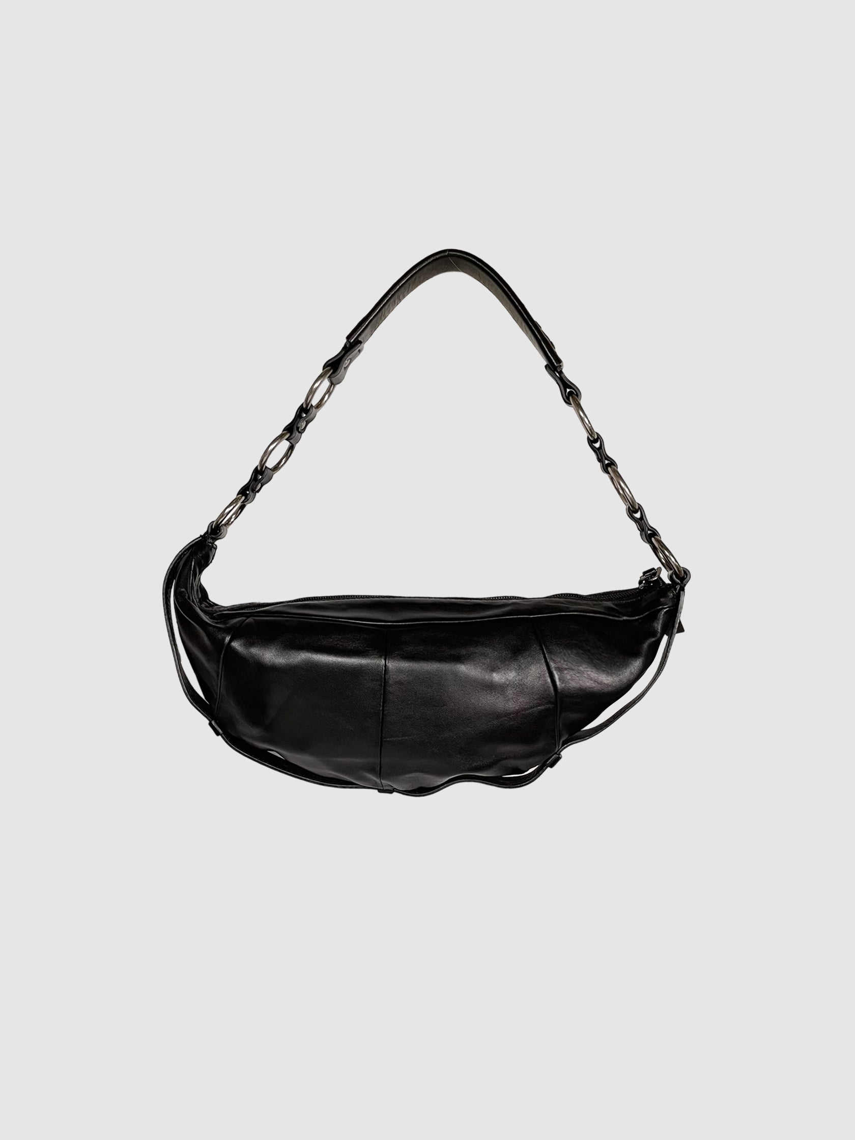 Rive Gauche Leather Shoulder Bag
