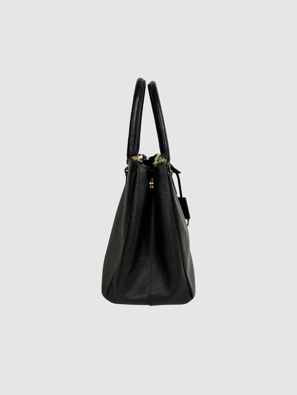 Medium Galleria Double Zip Saffiano Tote