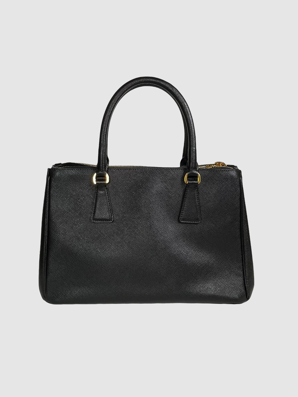 Medium Galleria Double Zip Saffiano Tote
