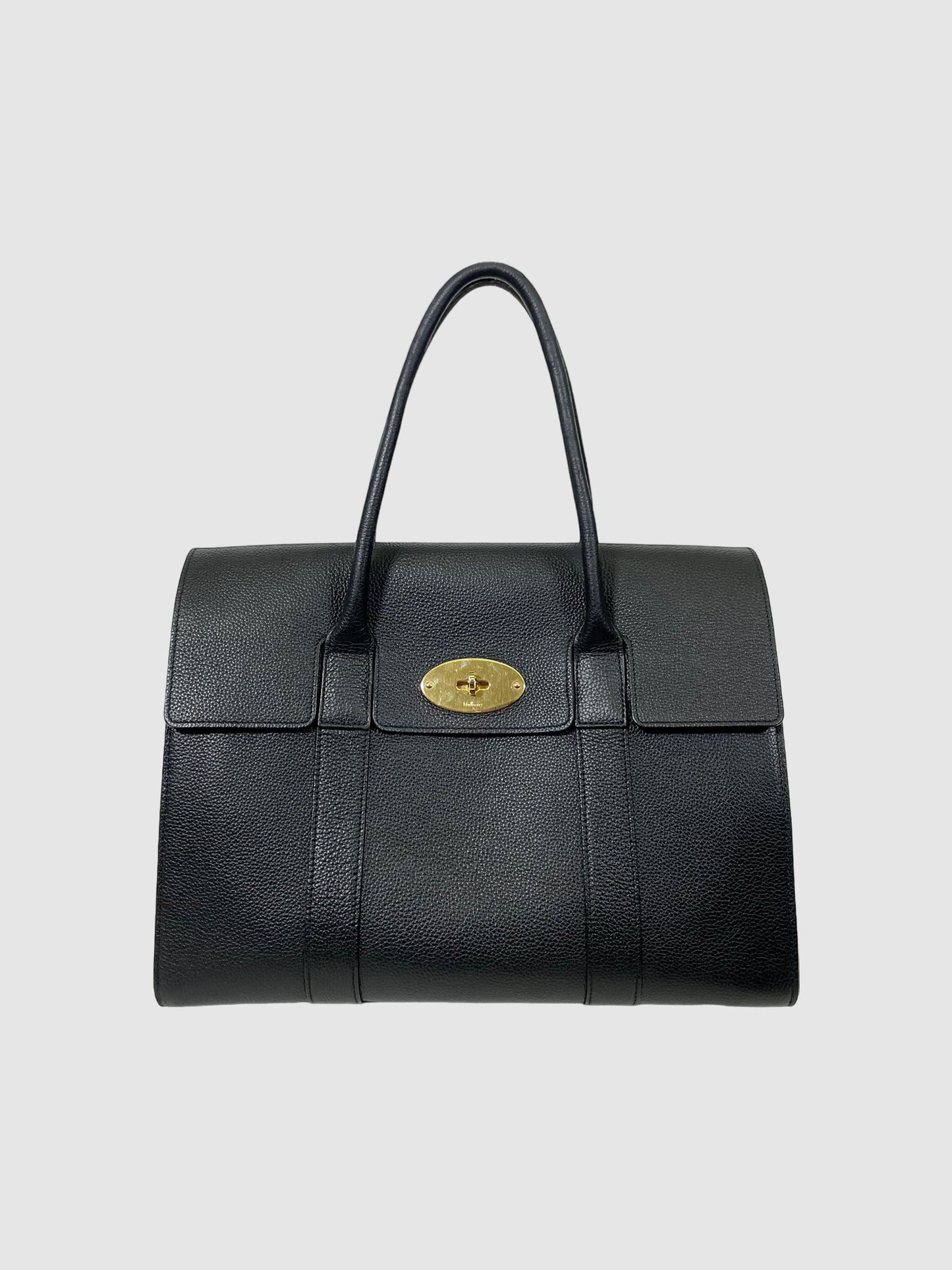 Mulberry Leather Handle Bag