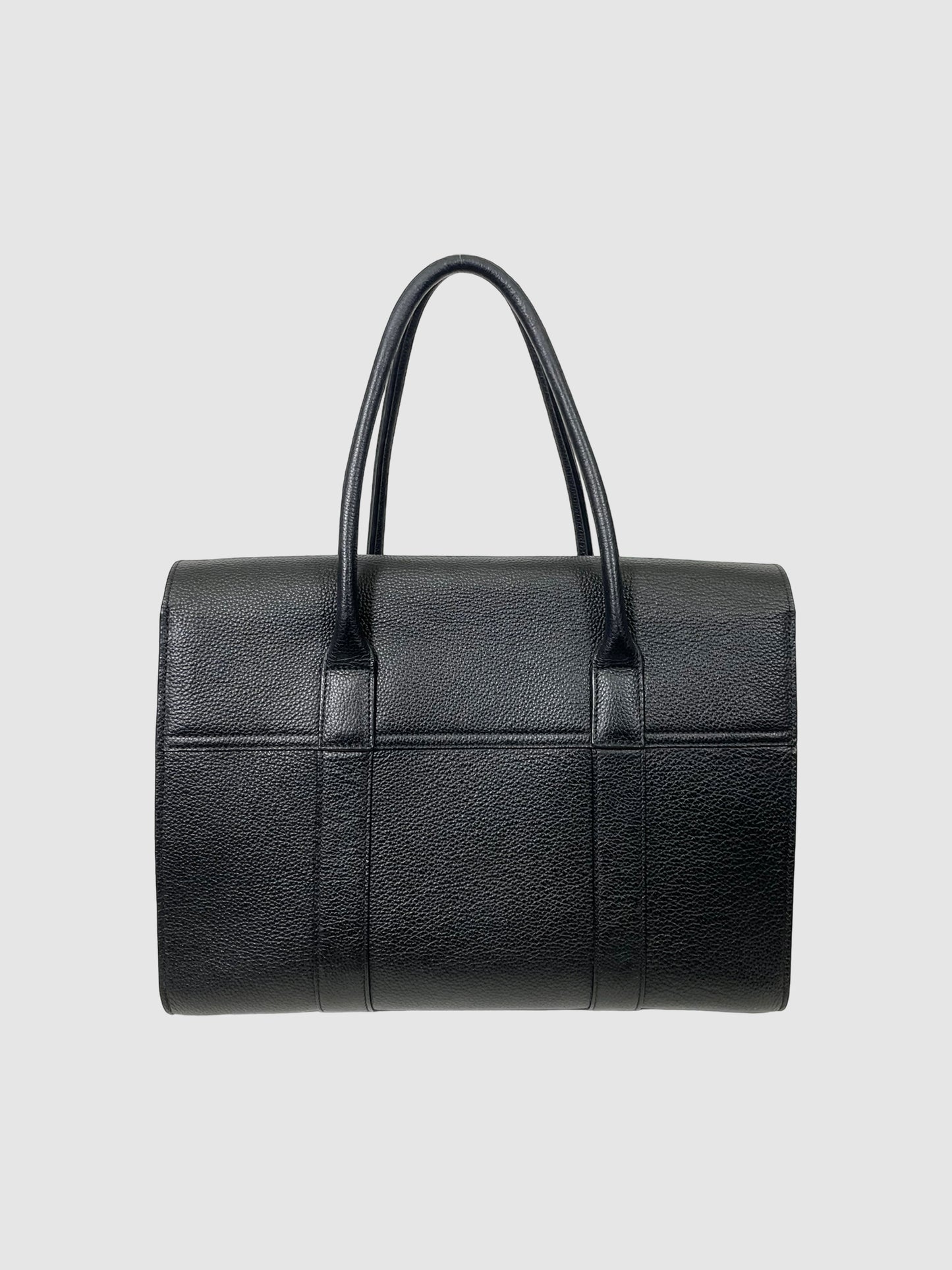 Mulberry Leather Handle Bag