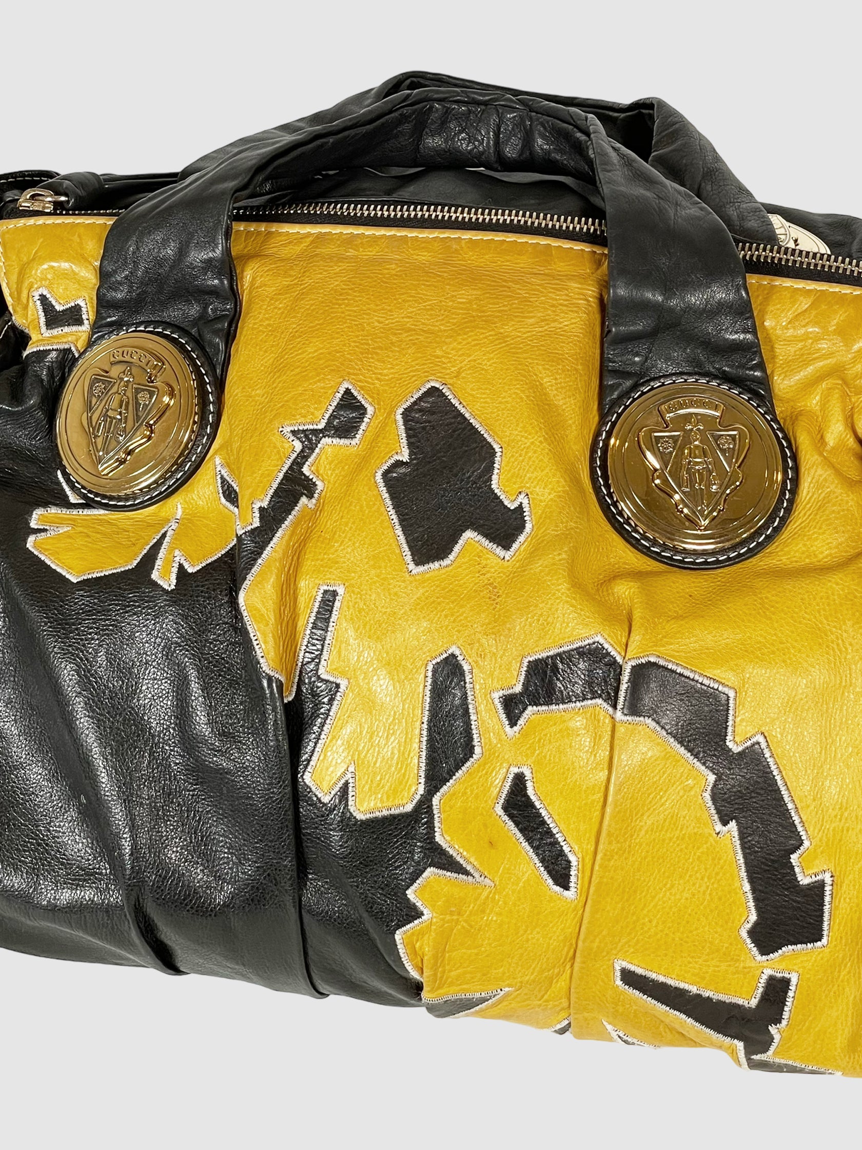 Gucci Leather Hysteria Tote