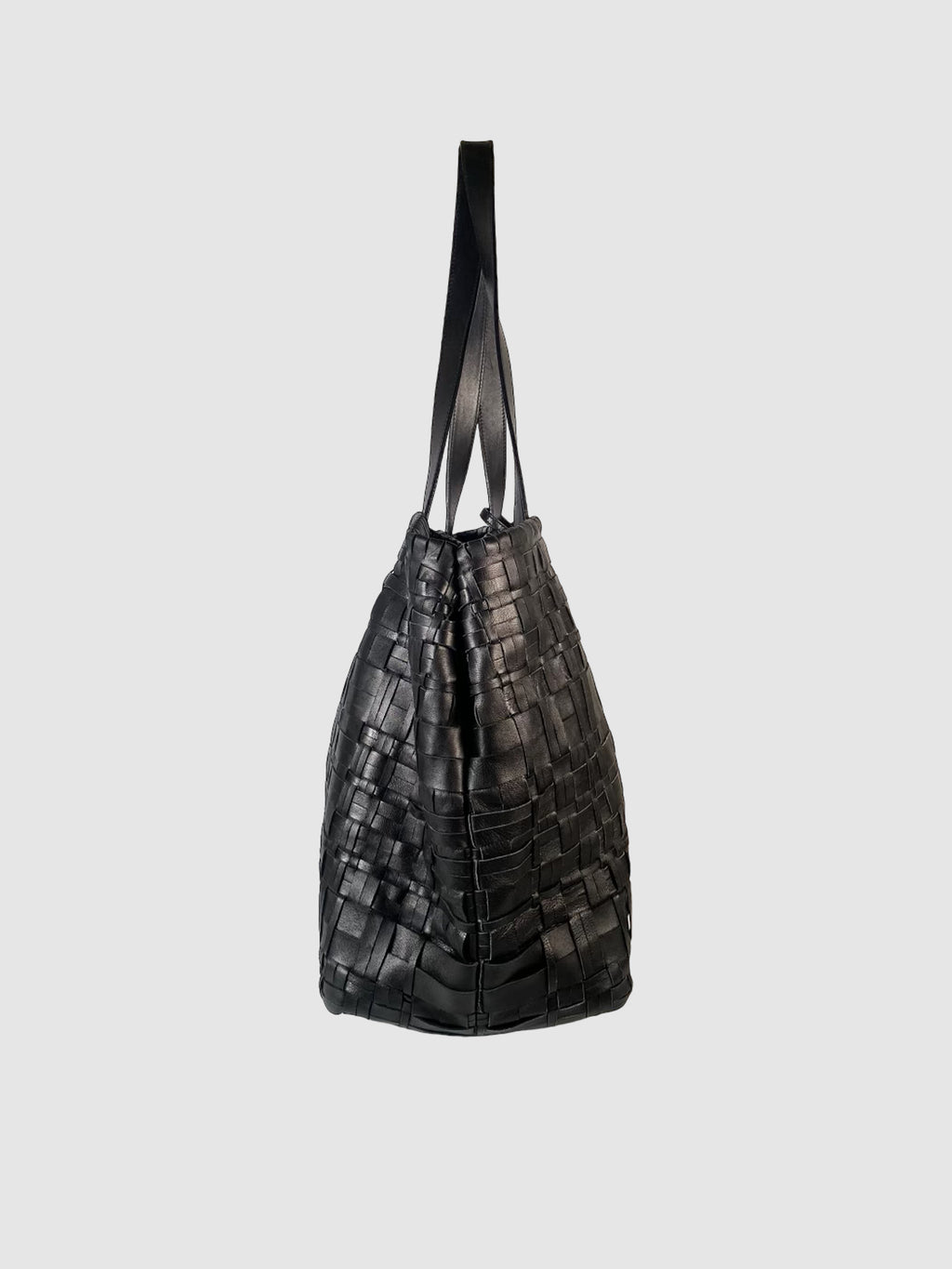 Prada Woven Leather Tote