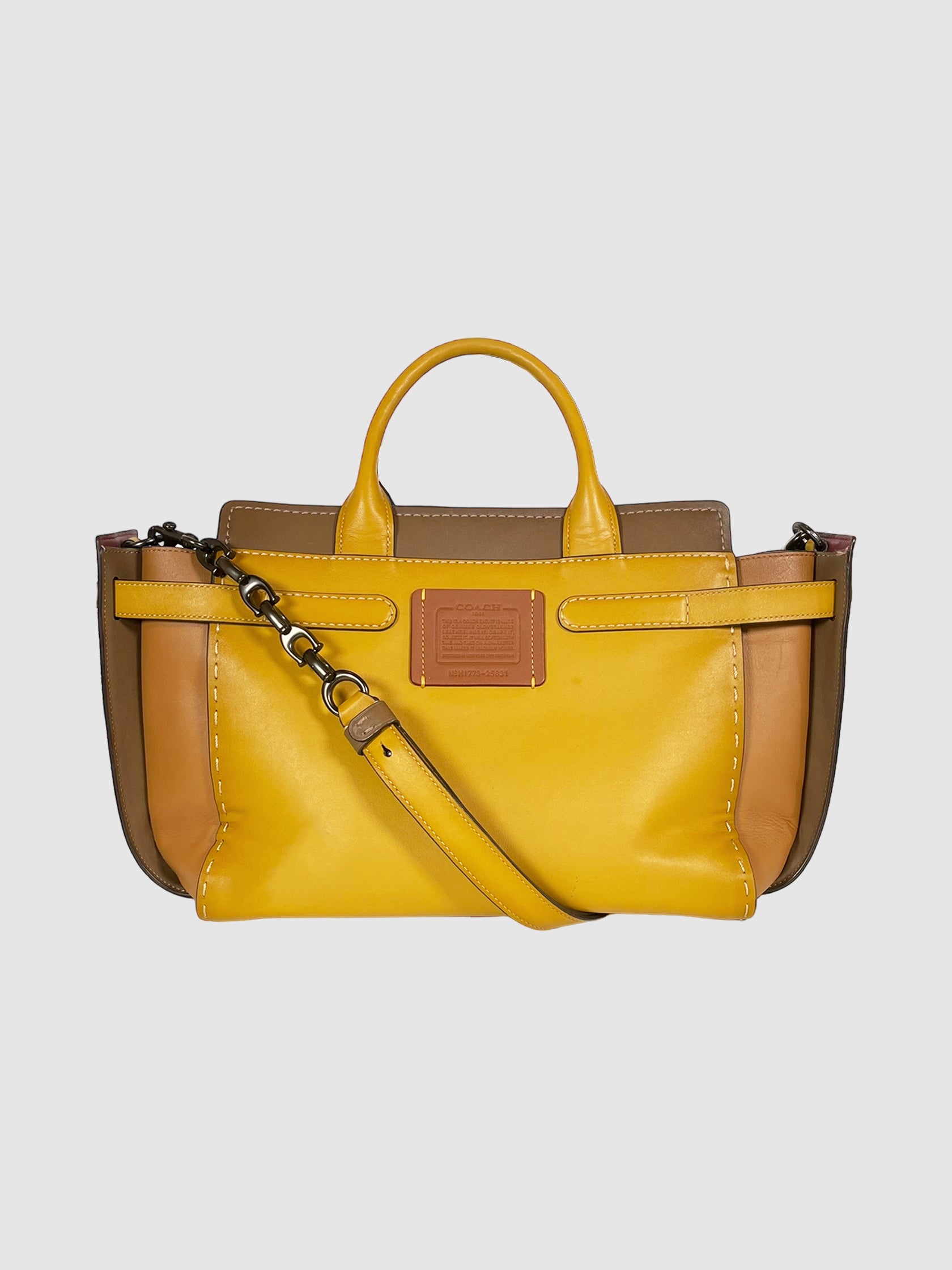 Coach 1941 Swagger Colorblock Leather Bag