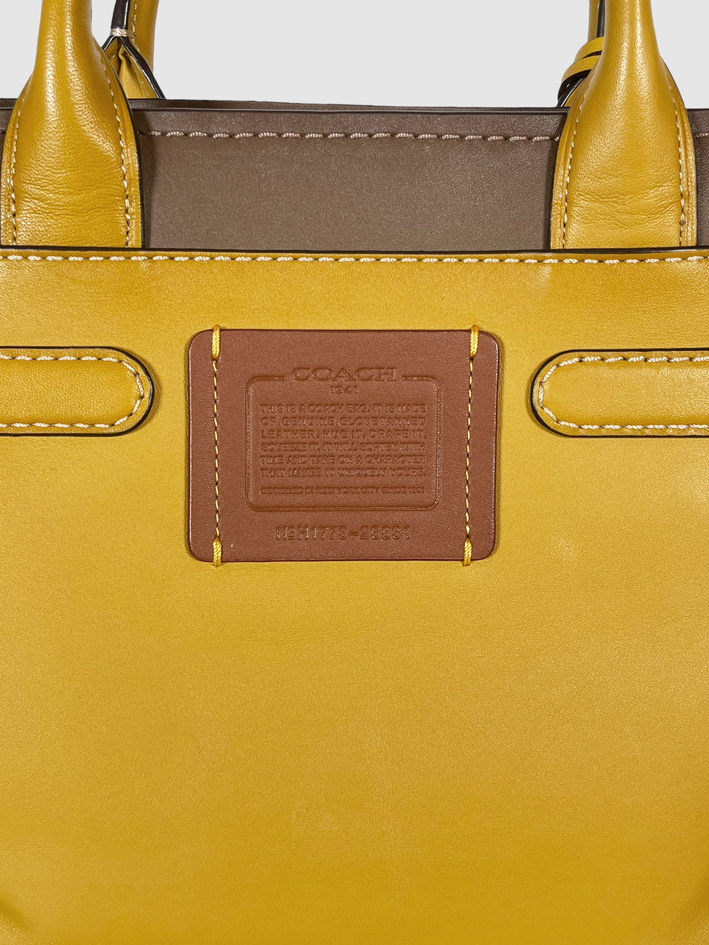 Coach 1941 Swagger Colorblock Leather Bag