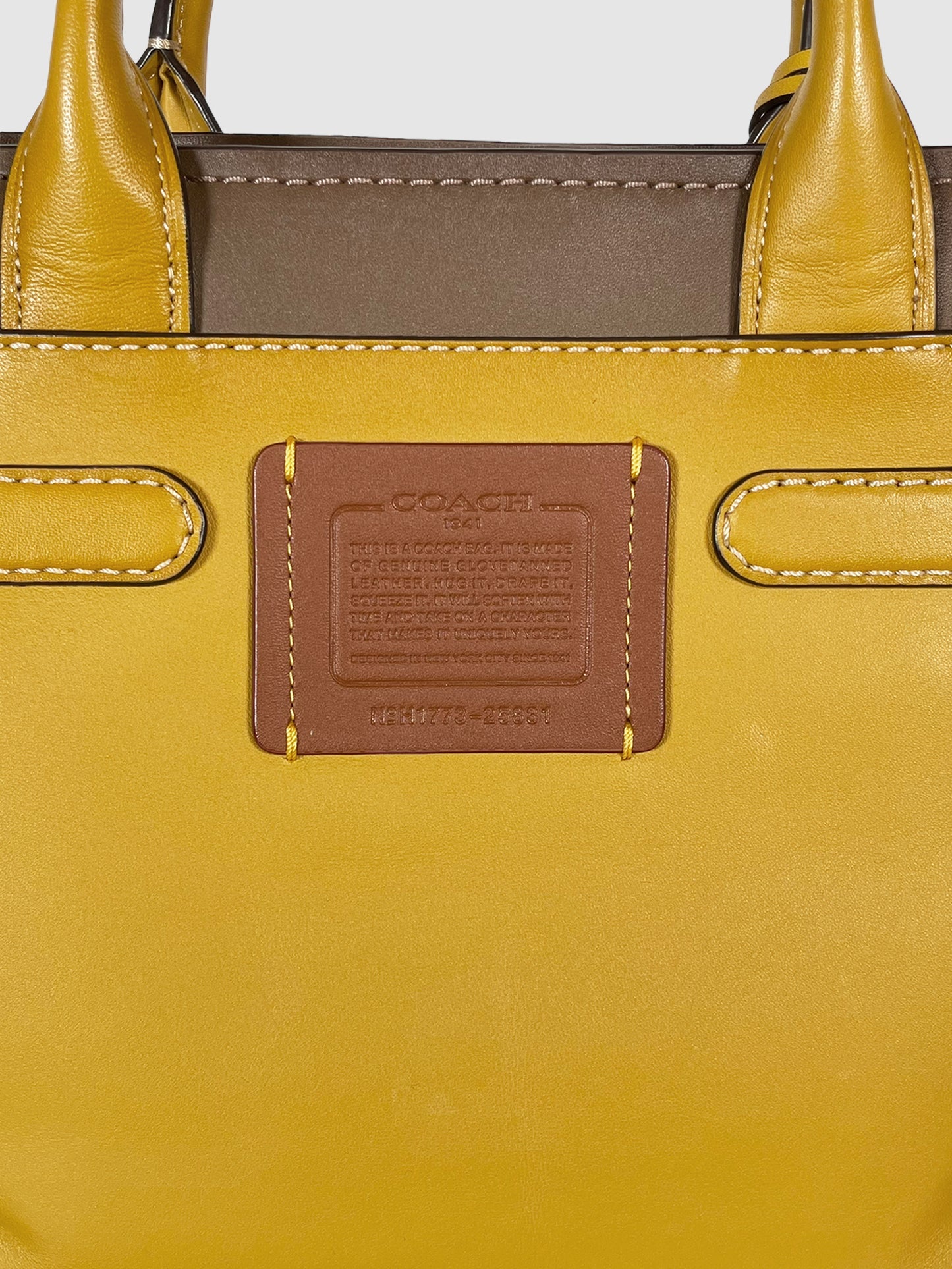 Coach 1941 Swagger Colorblock Leather Bag