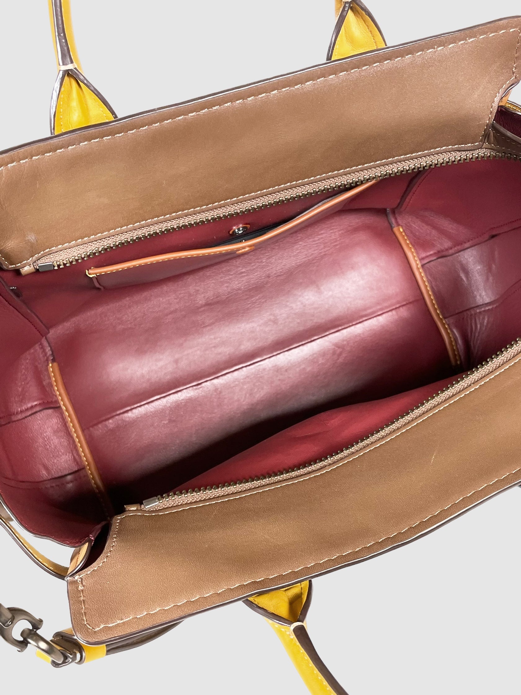 Coach 1941 Swagger Colorblock Leather Bag