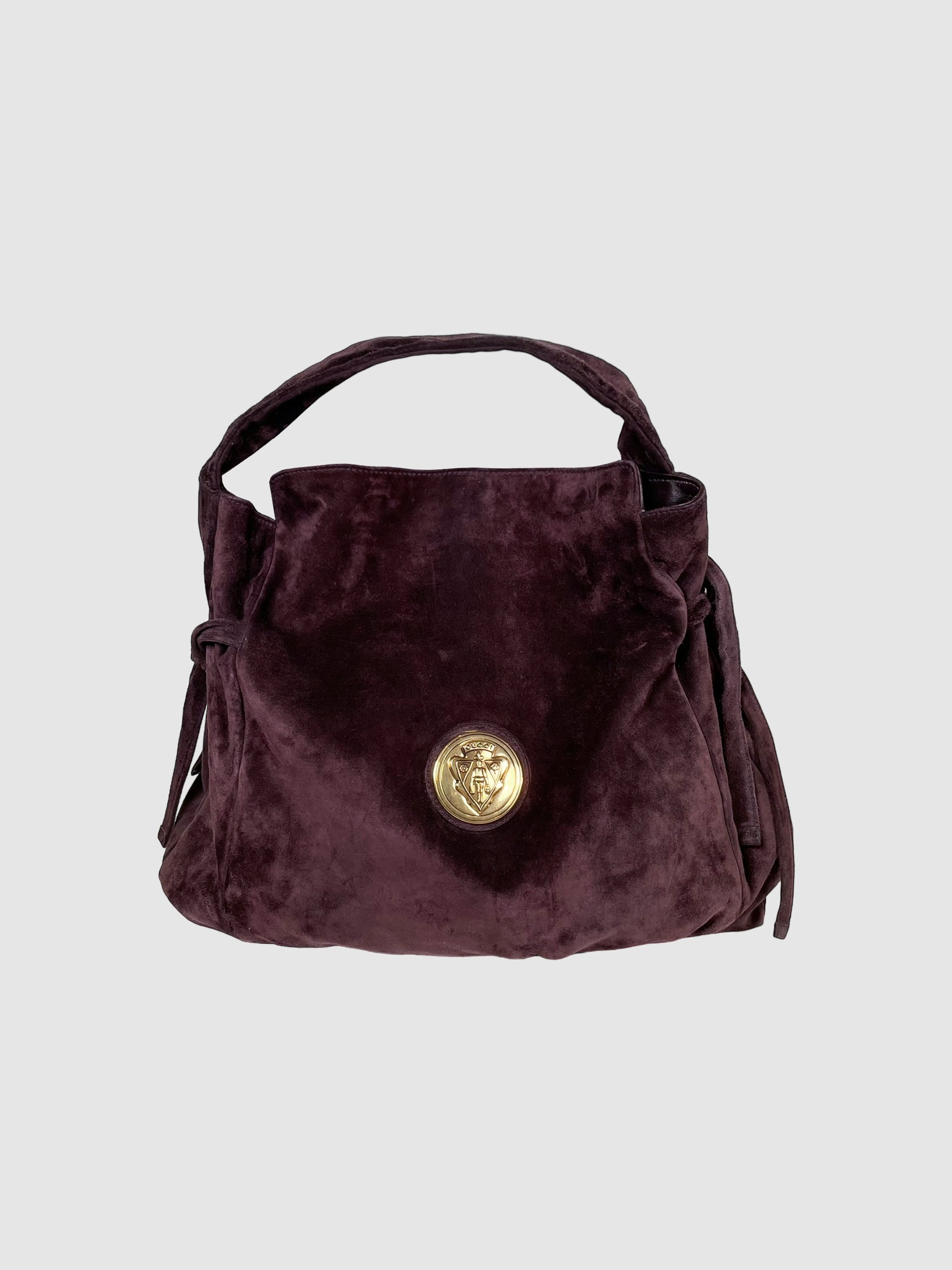Hysteria Suede Handle Bag