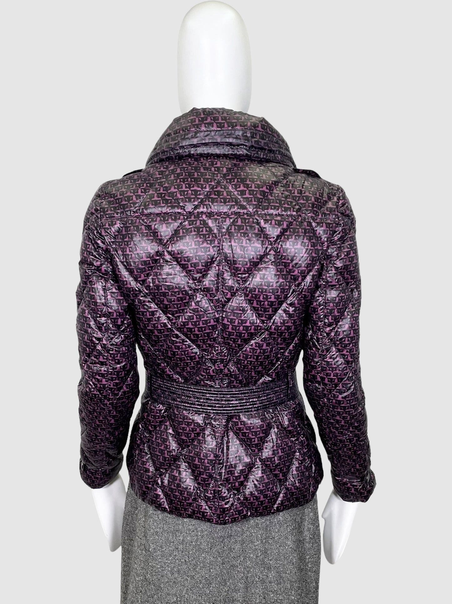 Quilted Puffer Coat - Size S