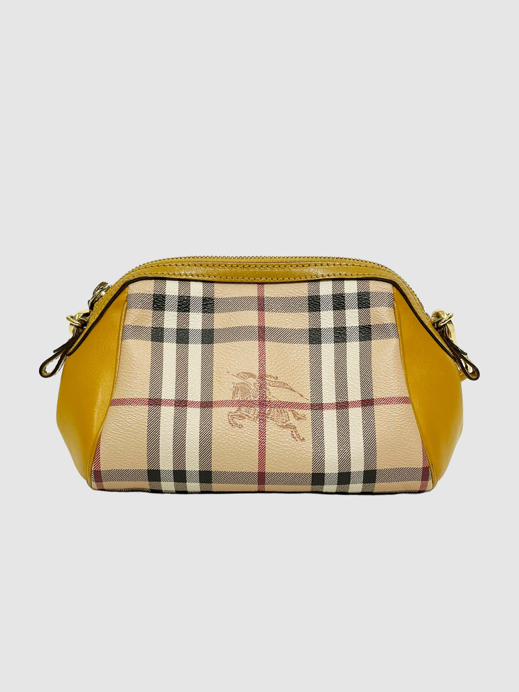 Burberry Haymarket Coated Canvas Crossbody