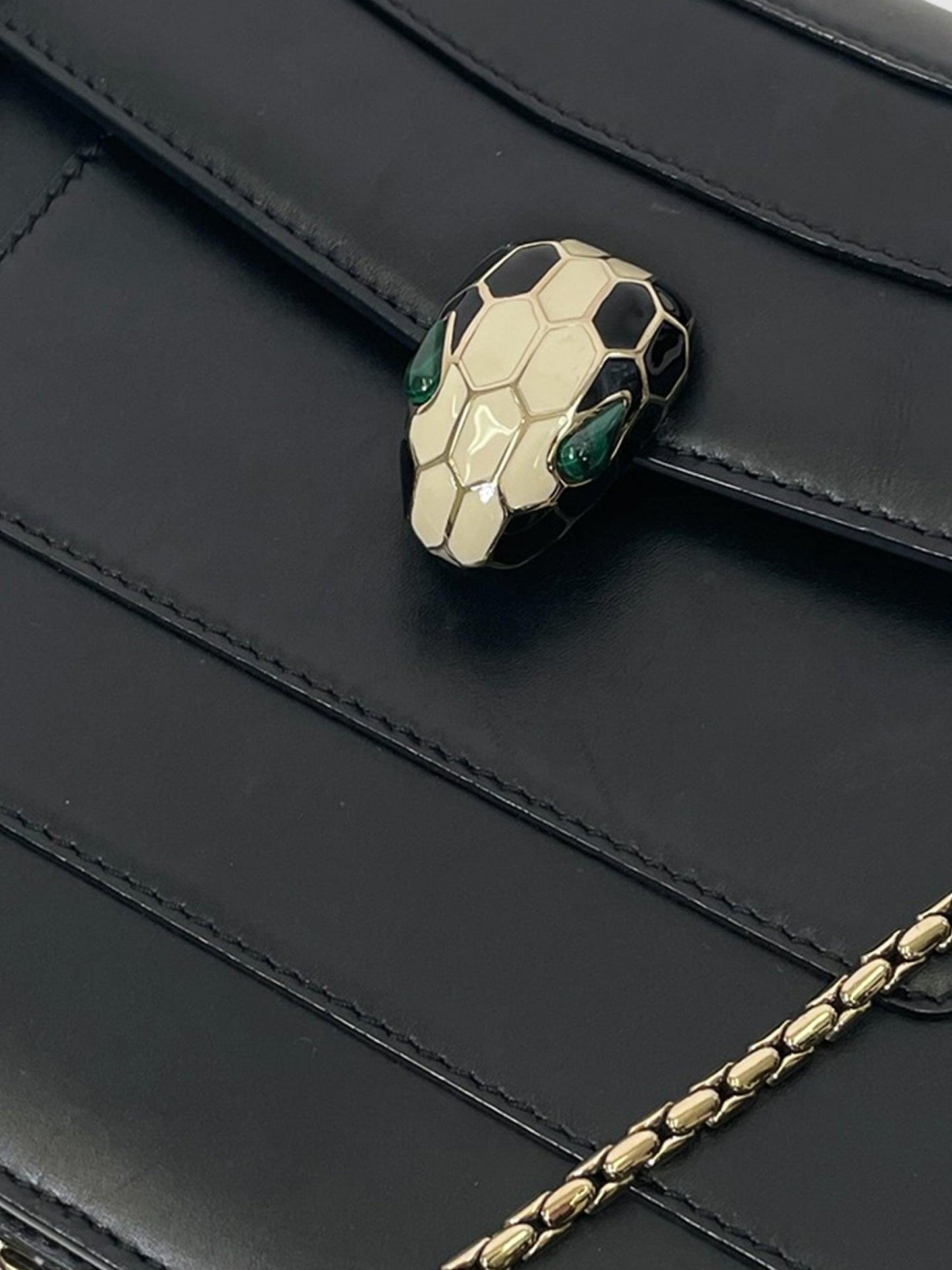 Bvlgari Black Serpenti Forever Bag