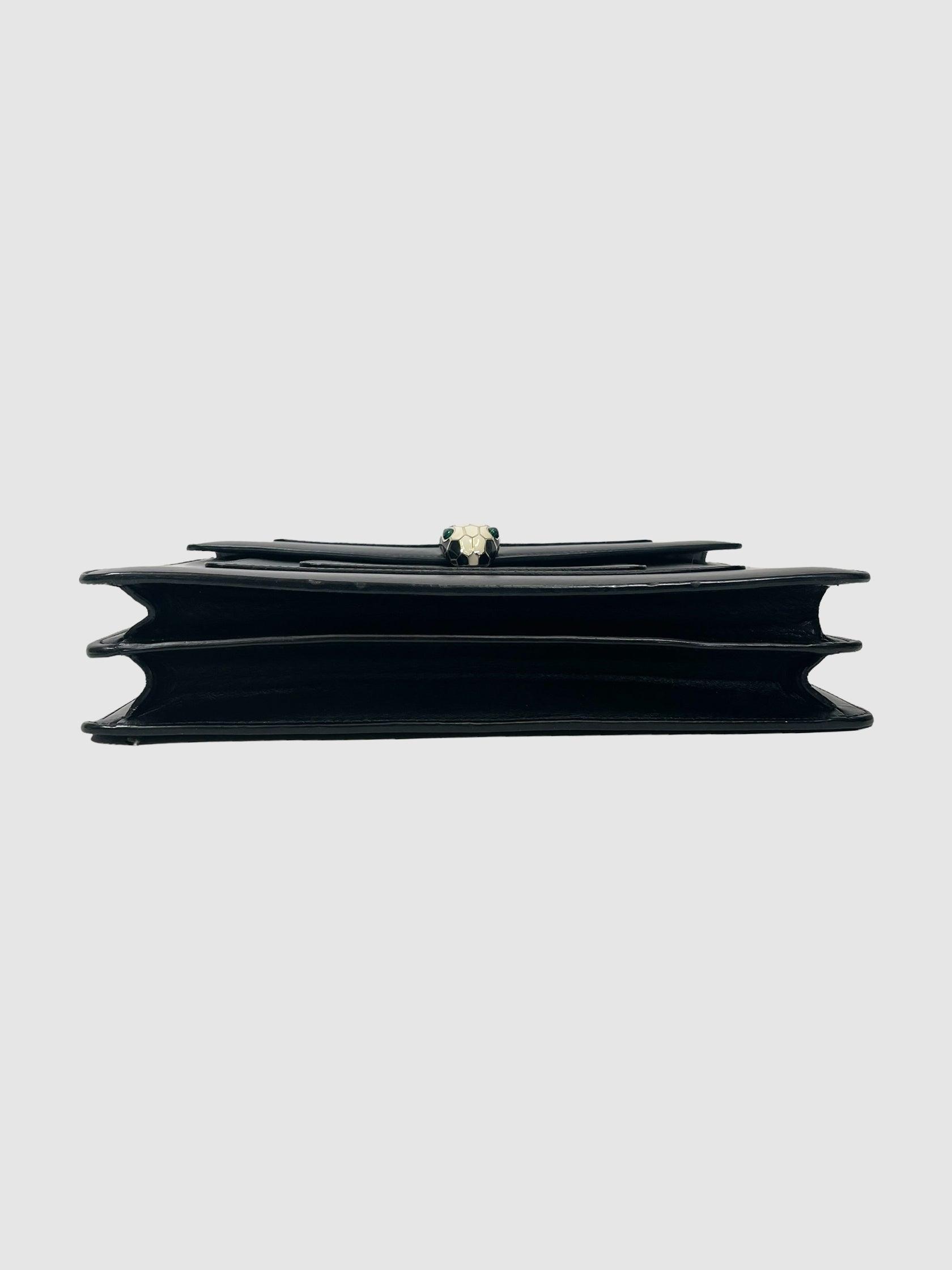 Bvlgari Black Serpenti Forever Bag - Second Nature Boutique