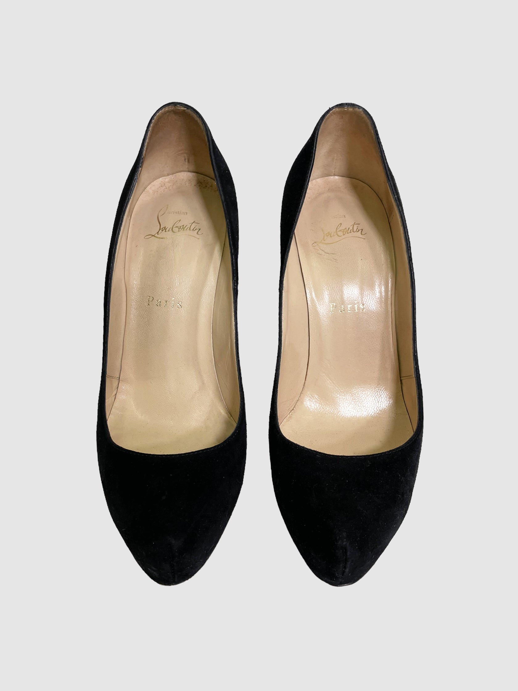 Christian Louboutin Zipper Pumps - Size 38