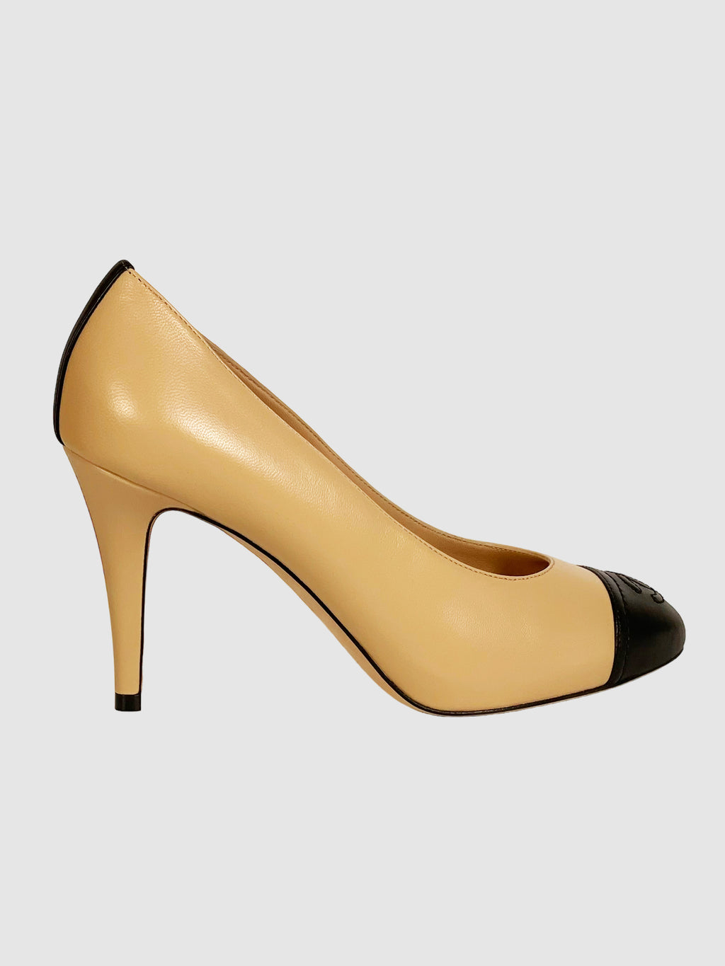 CC Colourblock Leather Pumps - Size 38