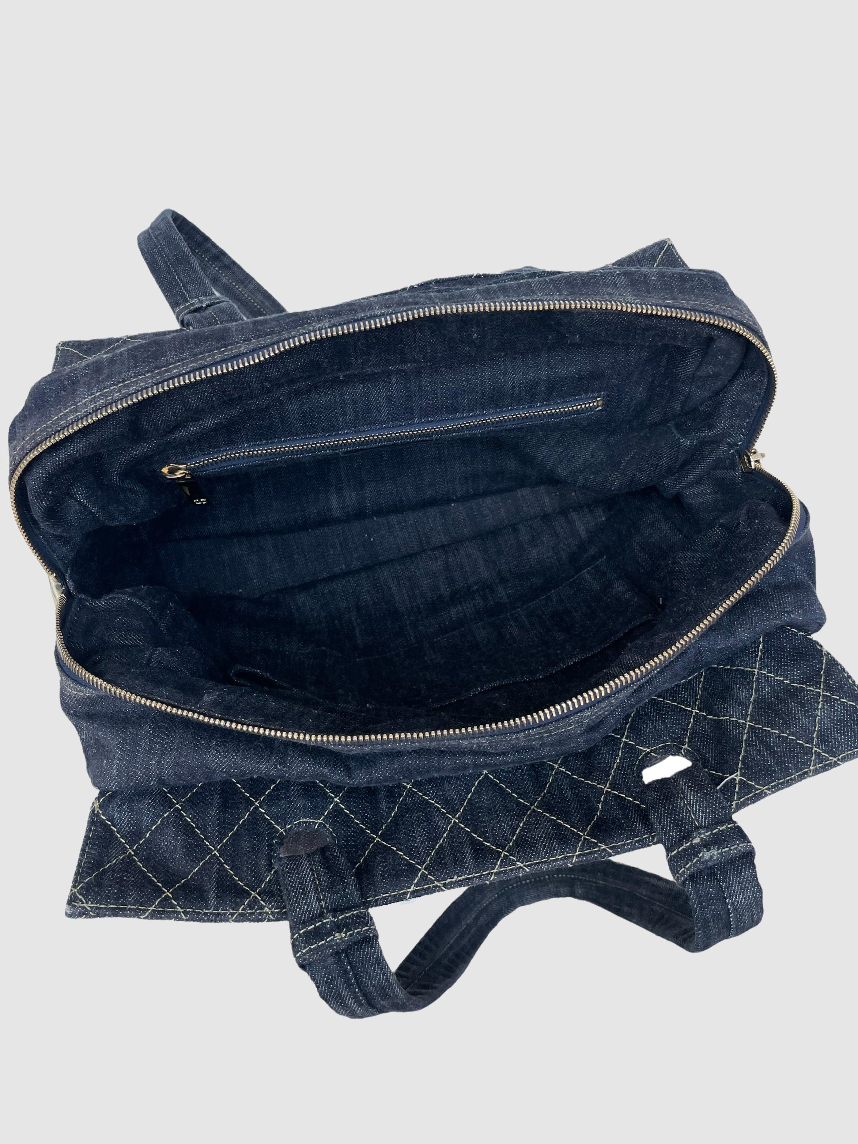 Chanel 2006 Collection Denim Tote - Second Nature Boutique