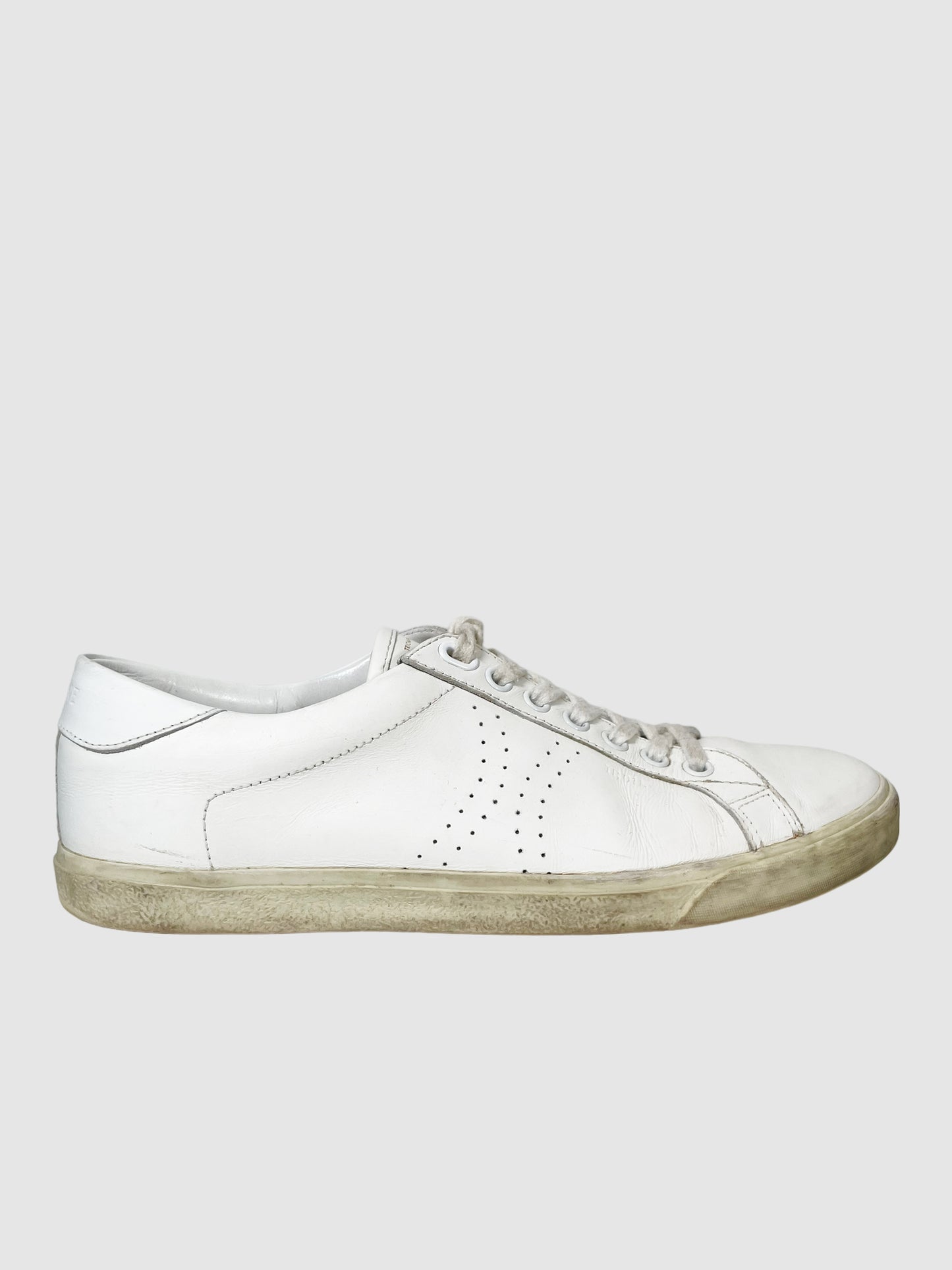Celine 'Triomphe' Leather Sneakers - Size 39