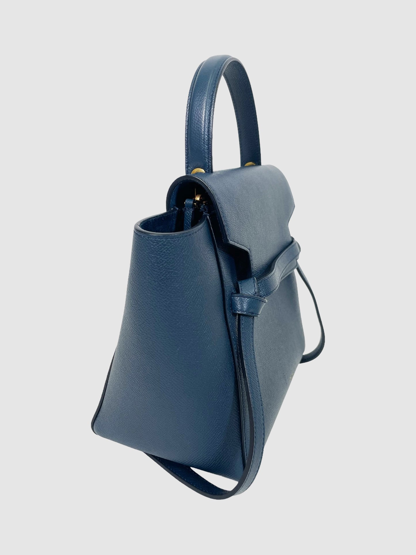 Céline Dark Blue-Green Micro Belt Bag