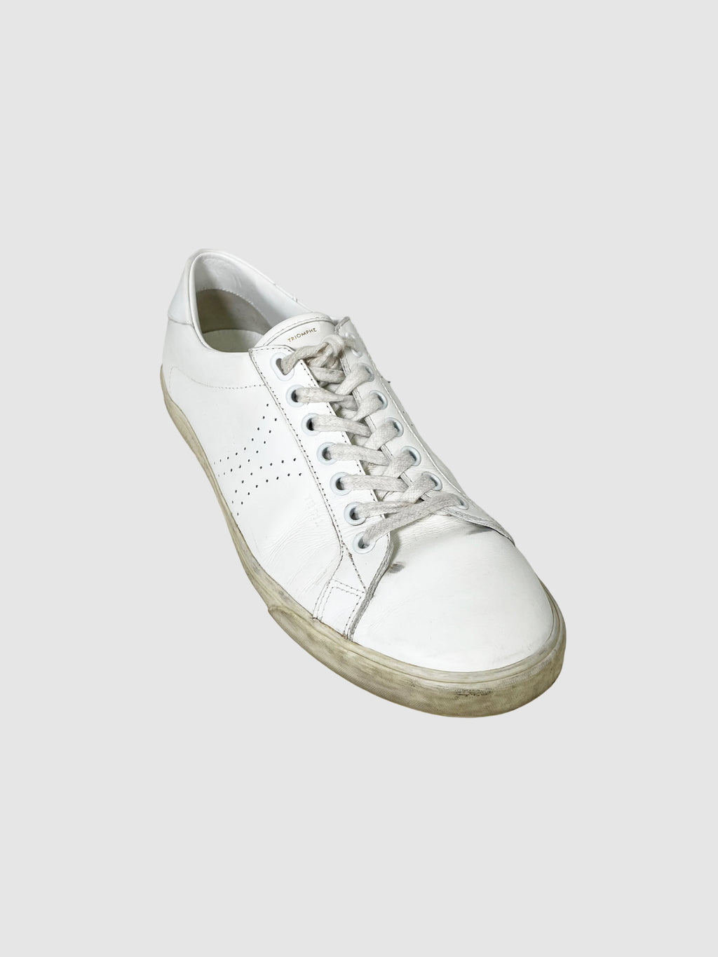 Celine 'Triomphe' Leather Sneakers - Size 39
