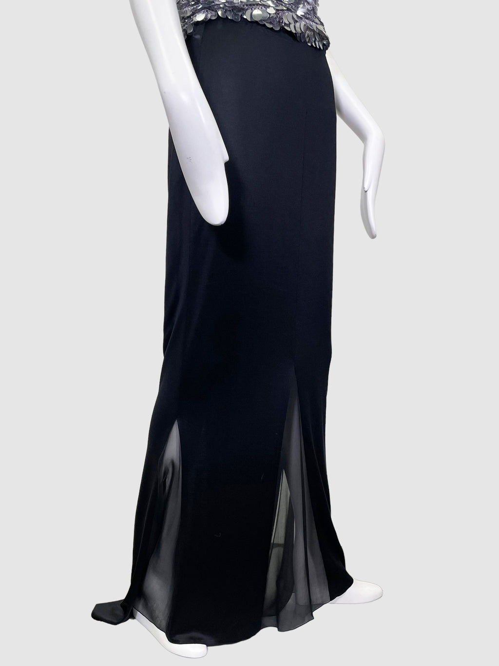 Silk Maxi Skirt - Size 38