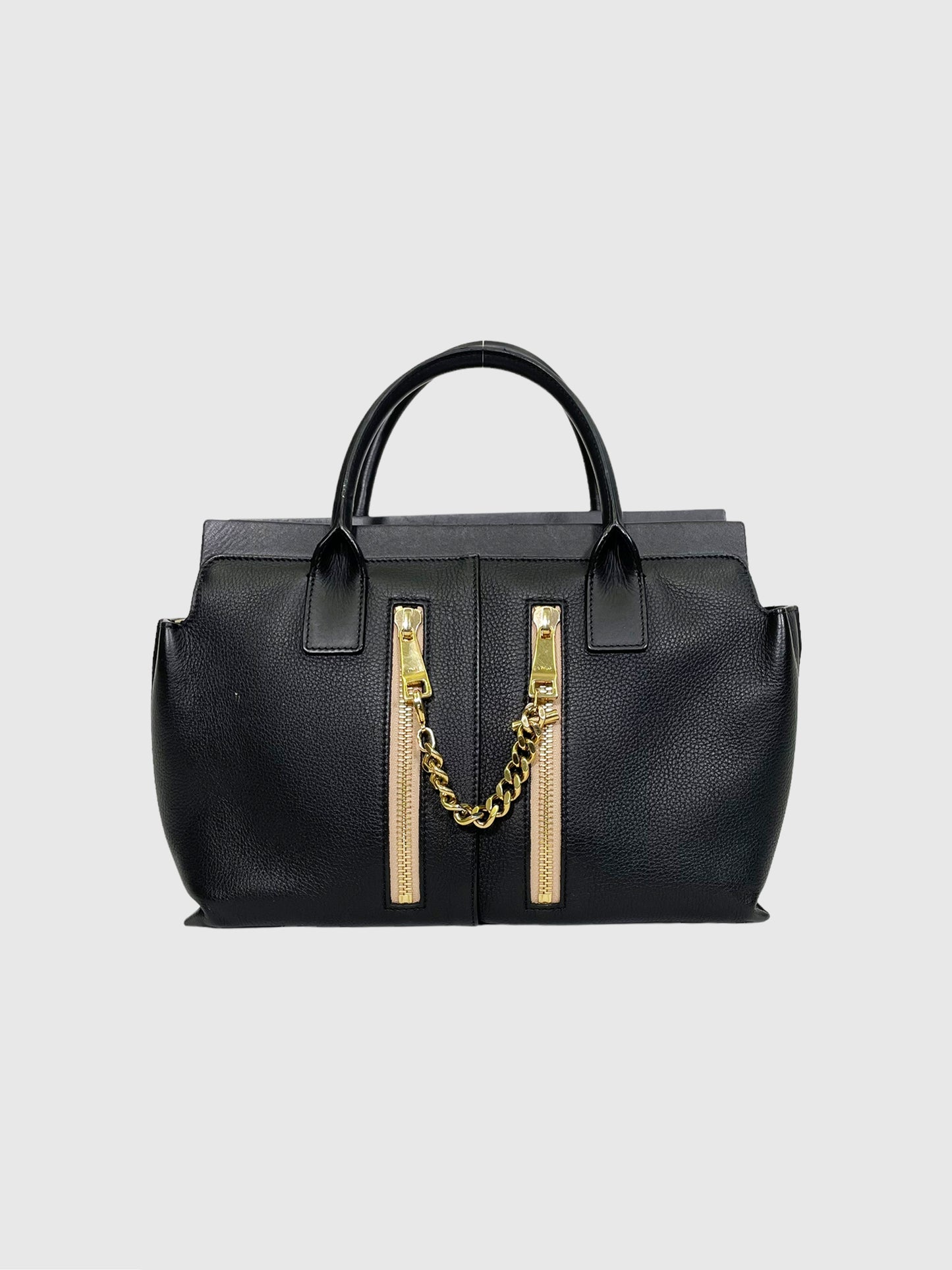 Chloe Cate Small Zipper Tote Bag