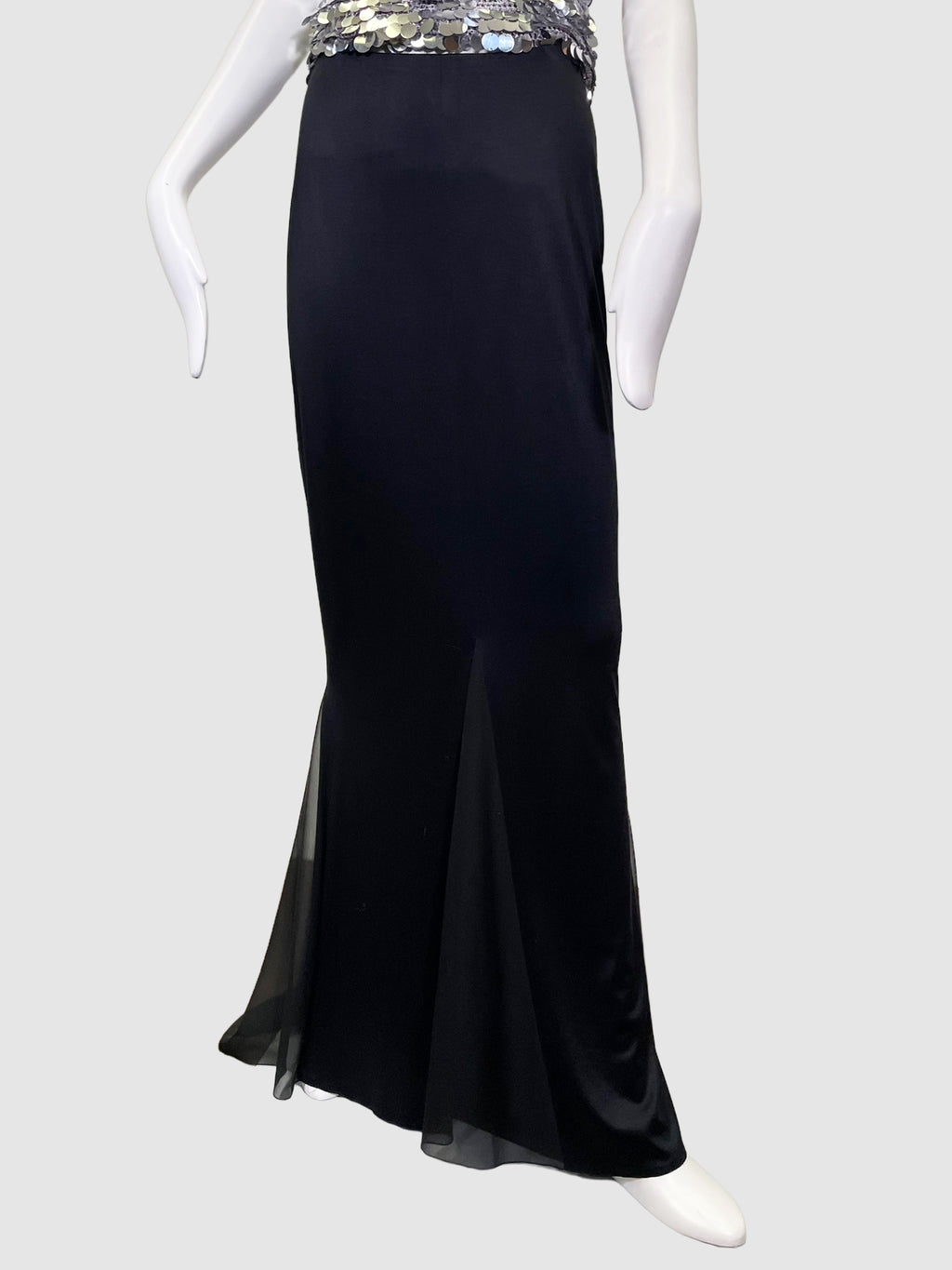 Silk Maxi Skirt - Size 38