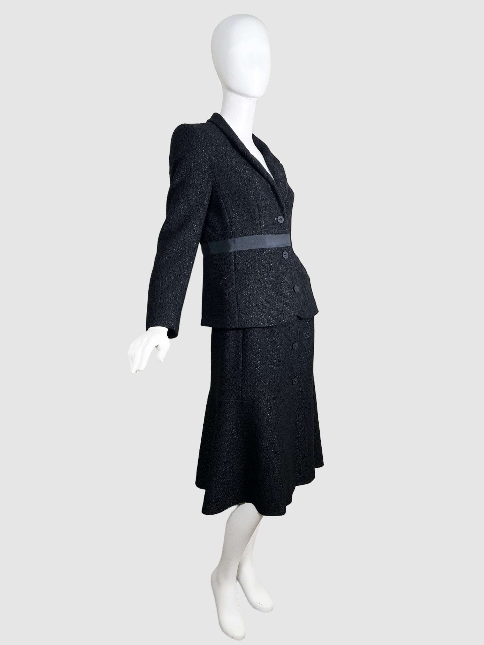 Vintage Tweed 2-Piece Set - Size 38
