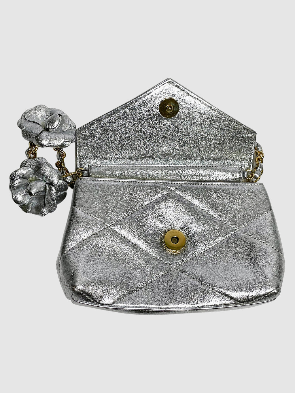 Vintage Camelia Quilted Bag