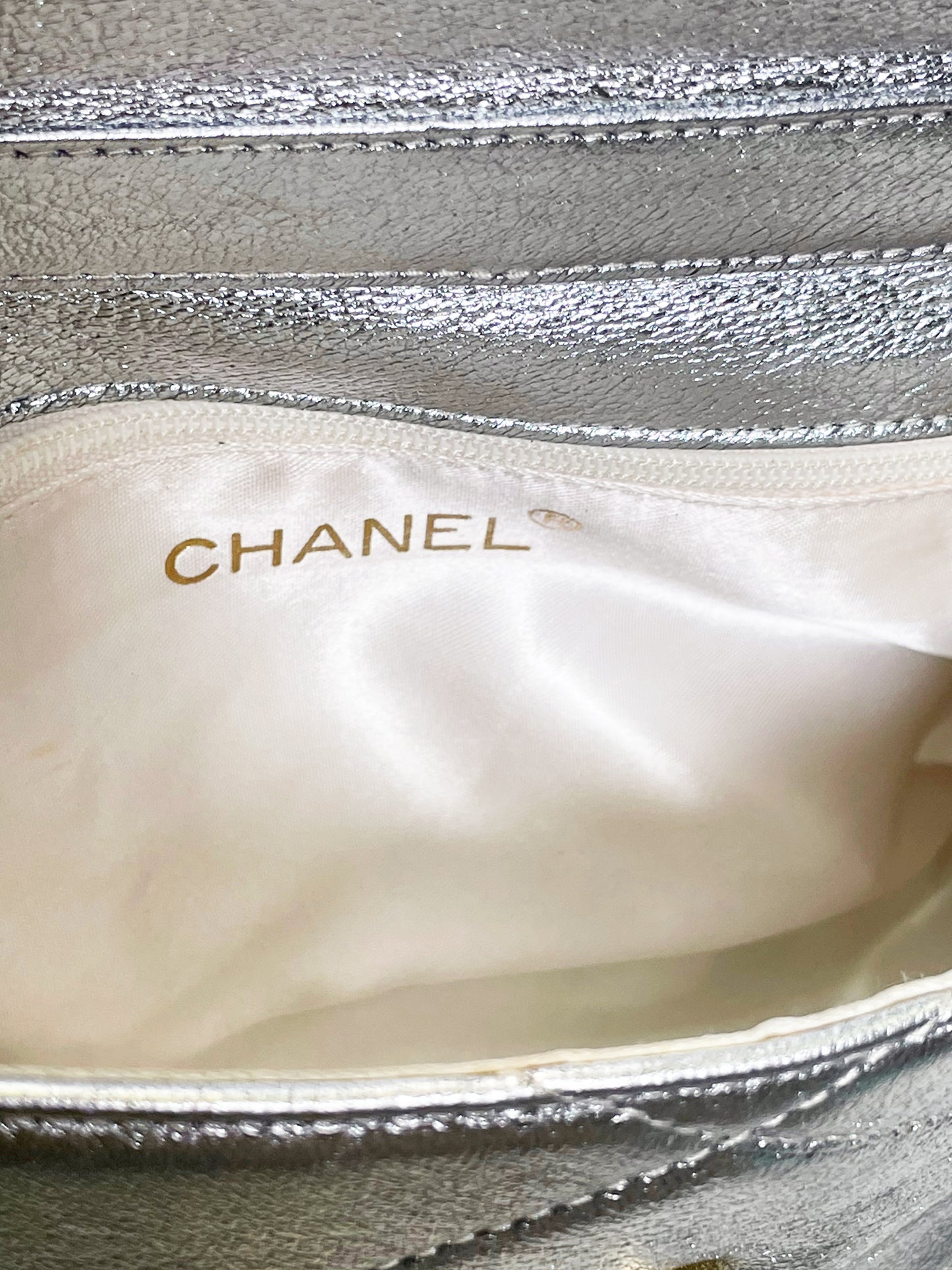 Chanel Vintage Camelia Quilted Bag