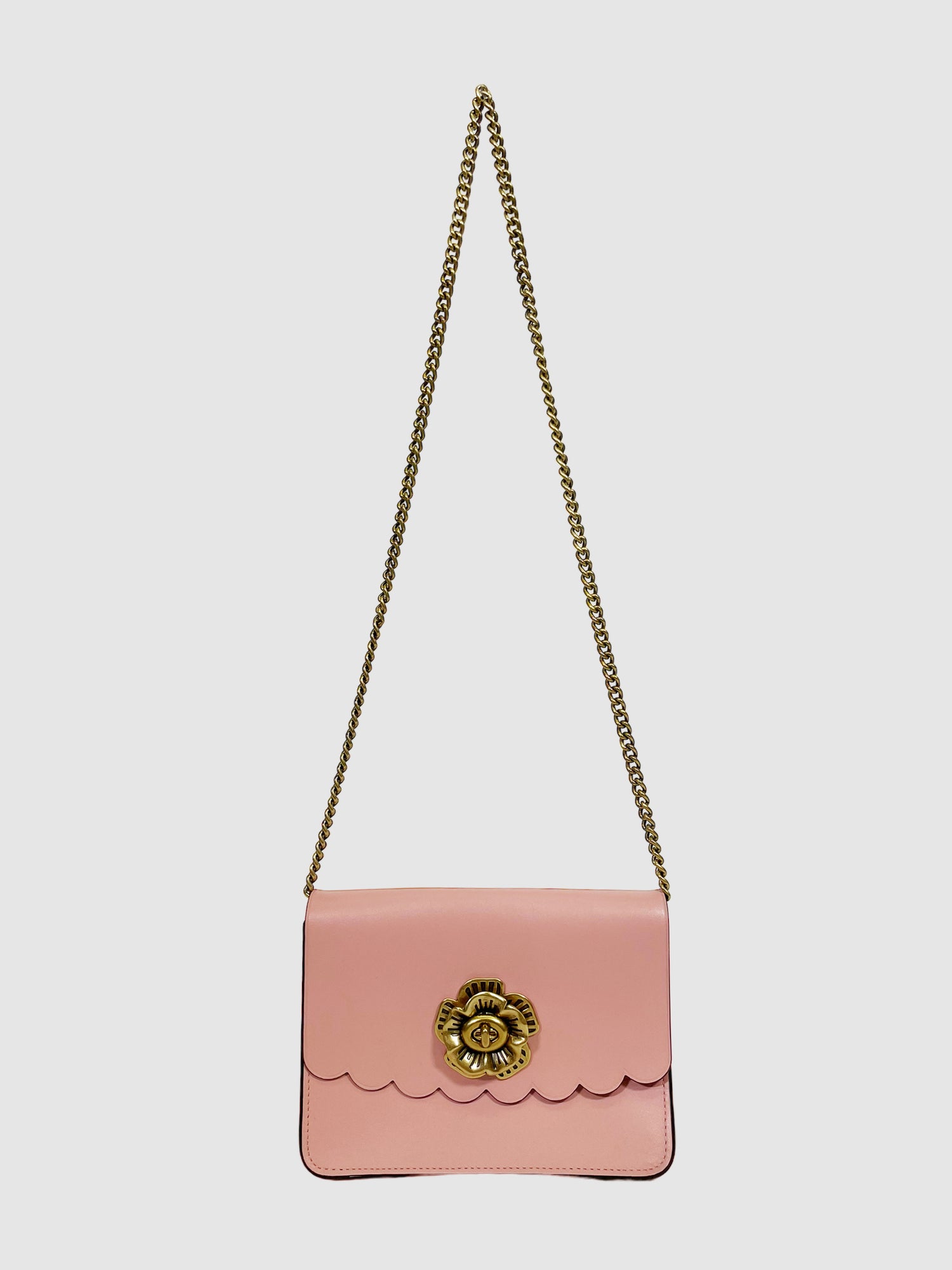 Coach bowery crossbody hot sale with tea rose turnlock